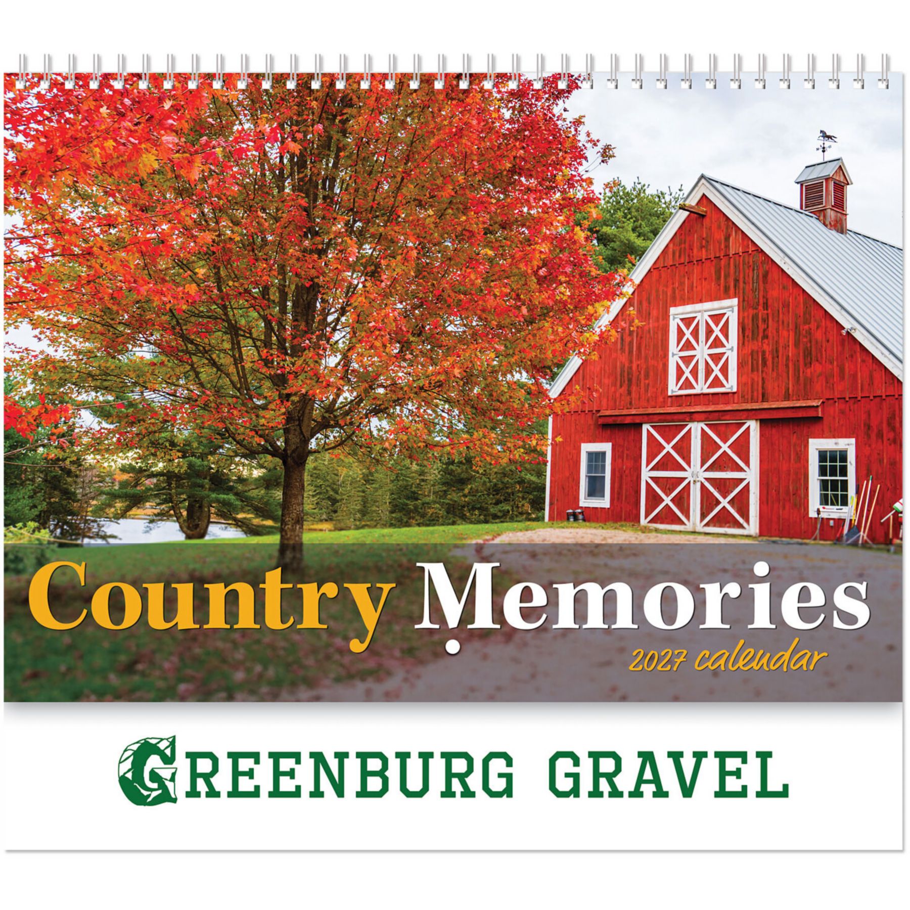 Picture of Country Memories Wall Cal Spiral