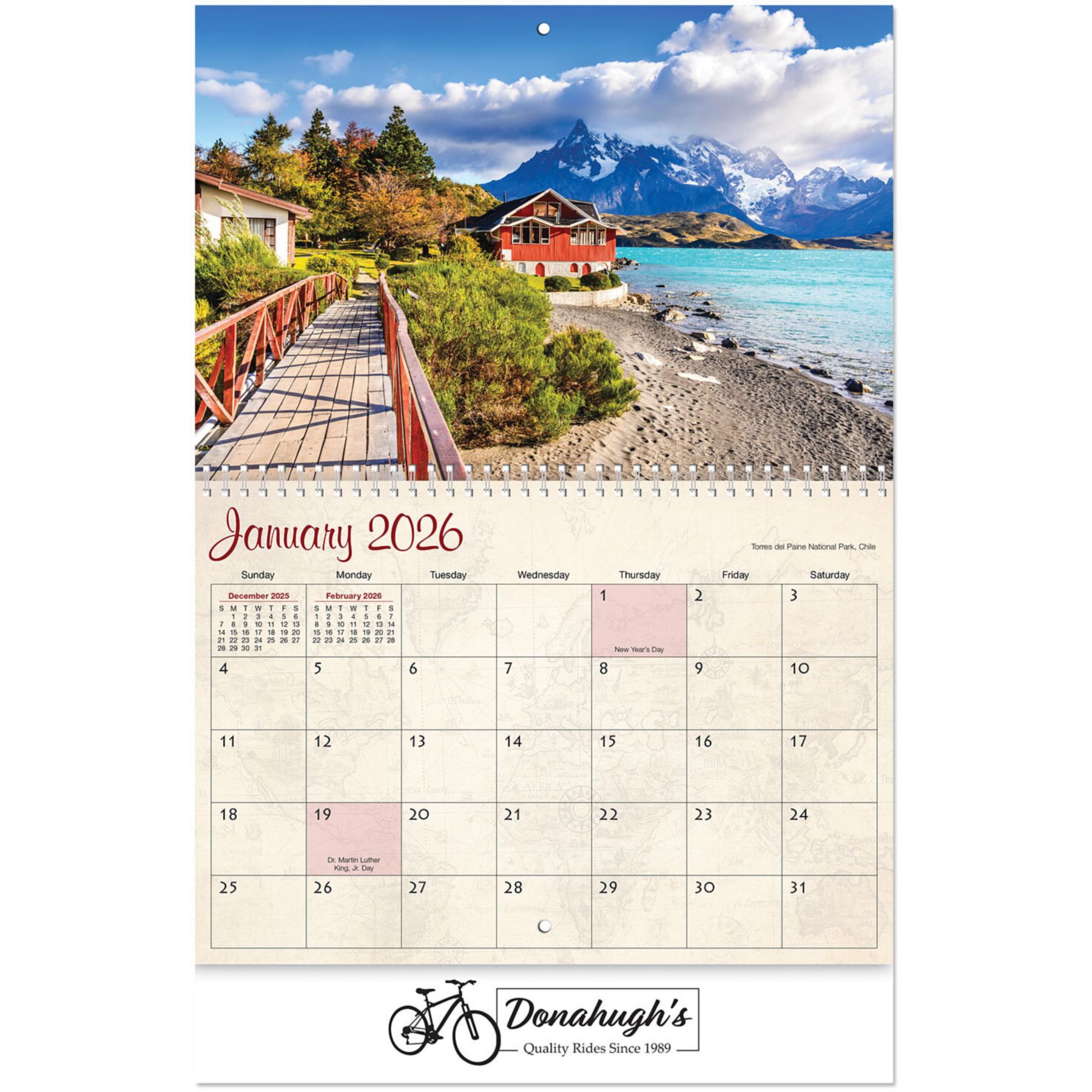 Picture of Let's Travel! Wall Cal Spiral