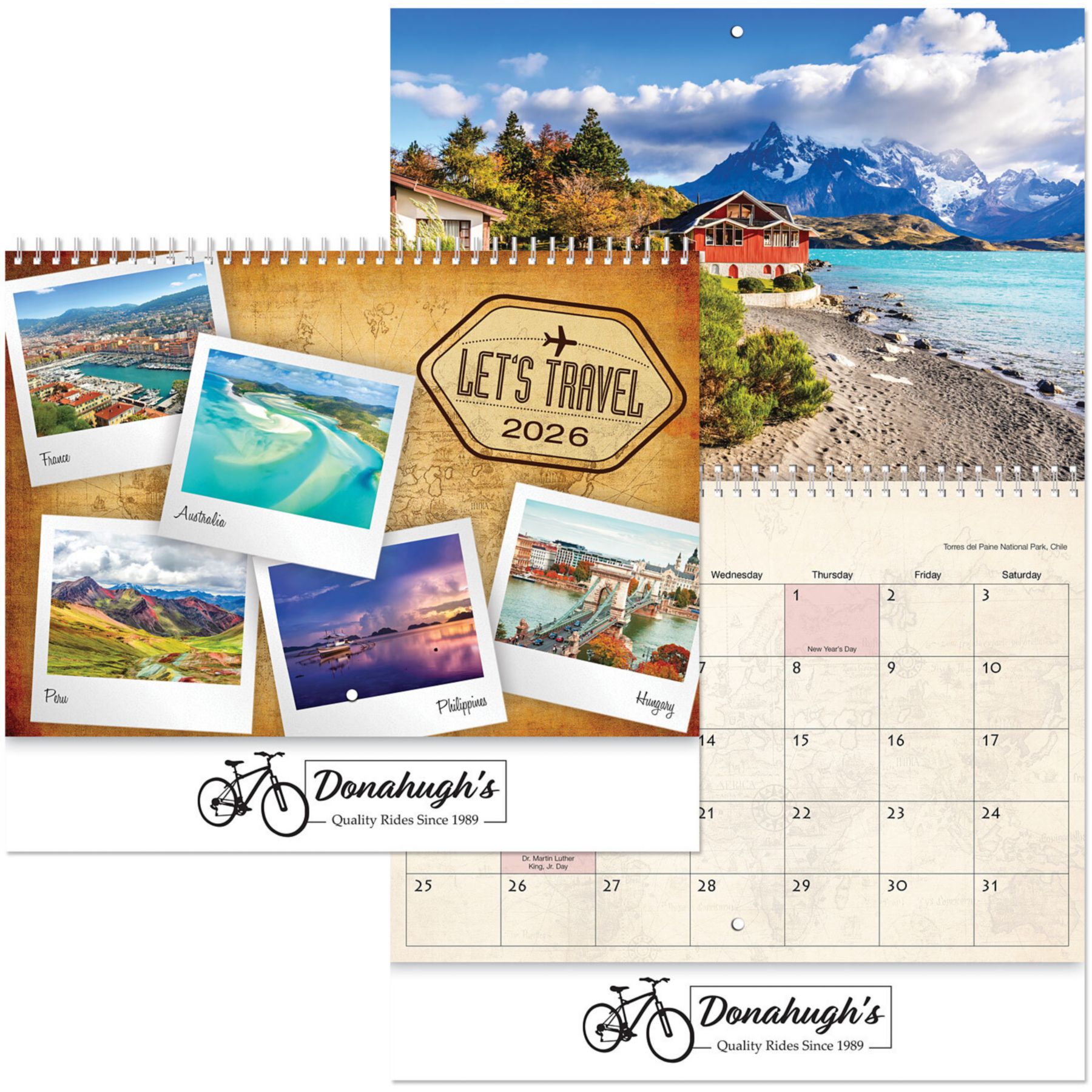 Picture of Let's Travel! Wall Cal Spiral