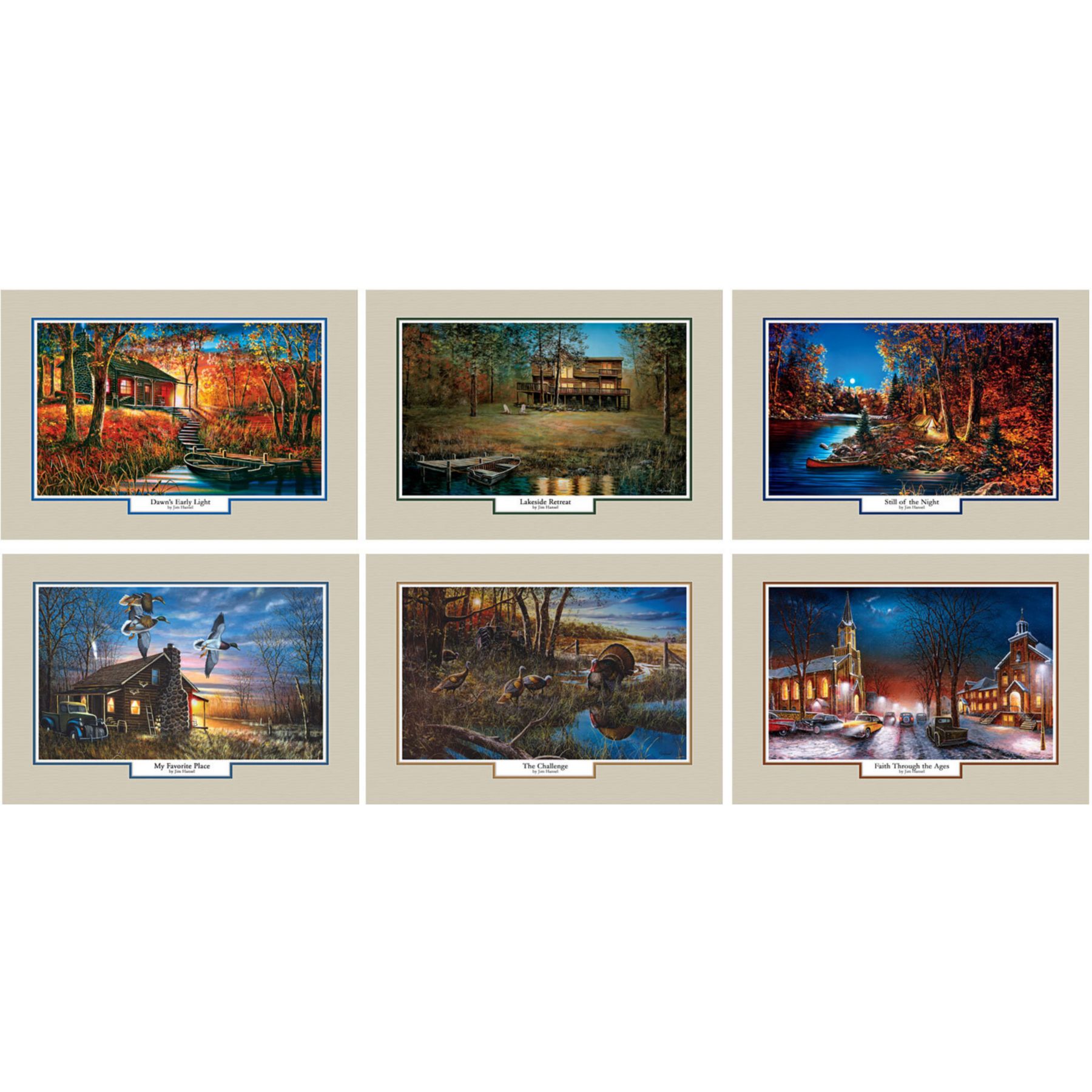 Picture of Full Color Woodland Retreat Spiral Wall Calendar