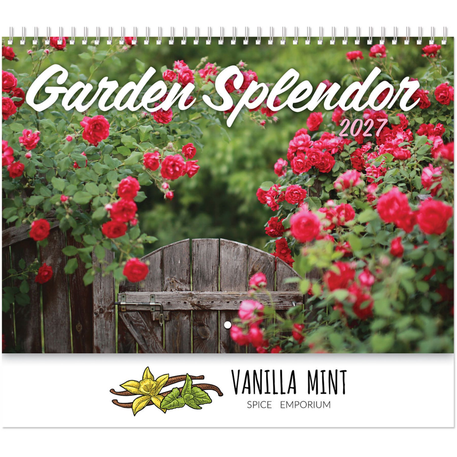 Picture of Full Color Garden Splendor Spiral Wall Calendar