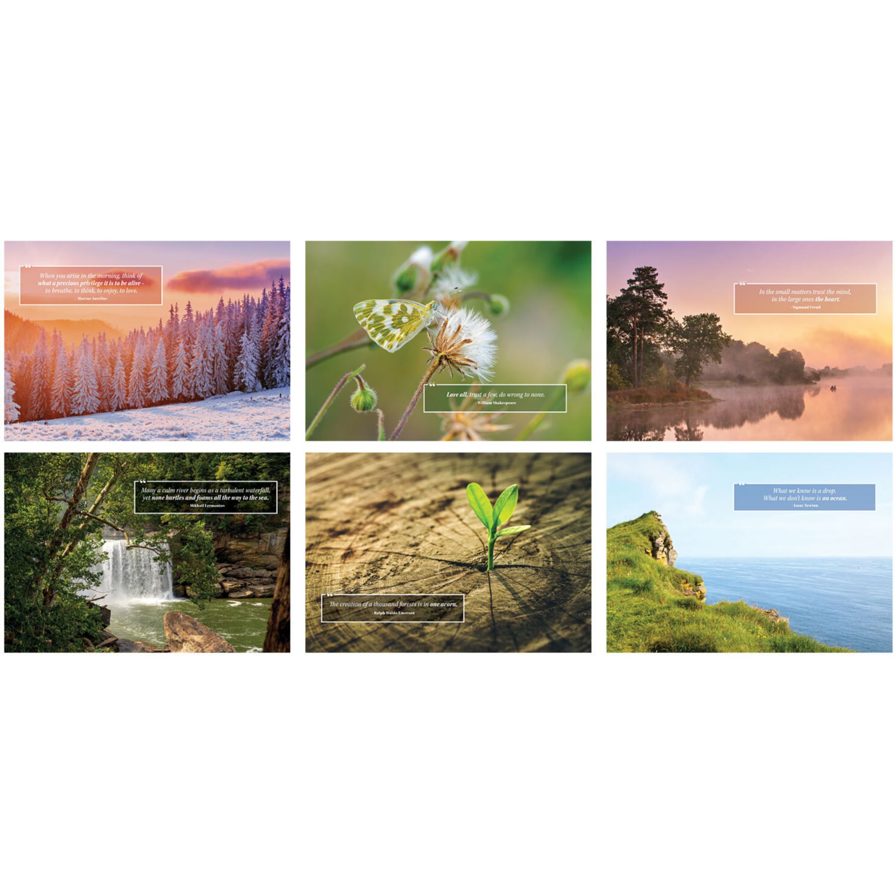 Picture of Moments Of Inspiration Stapled Wall Calendar
