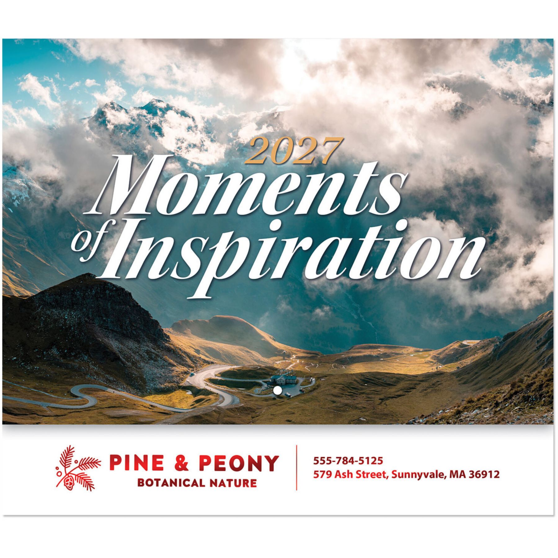 Picture of Moments Of Inspiration Stapled Wall Calendar