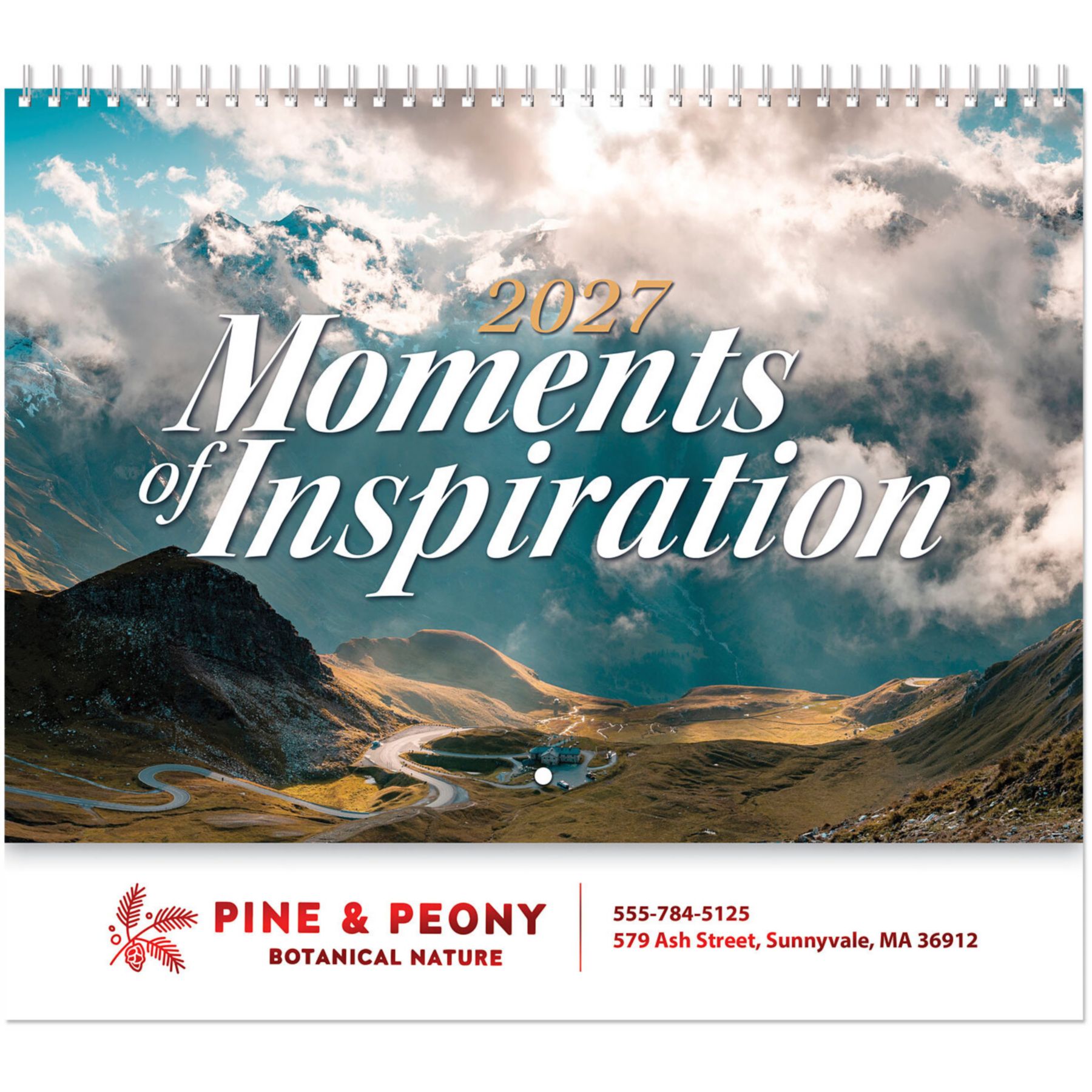 Picture of Moments Of Inspiration Spiral Wall Calendar