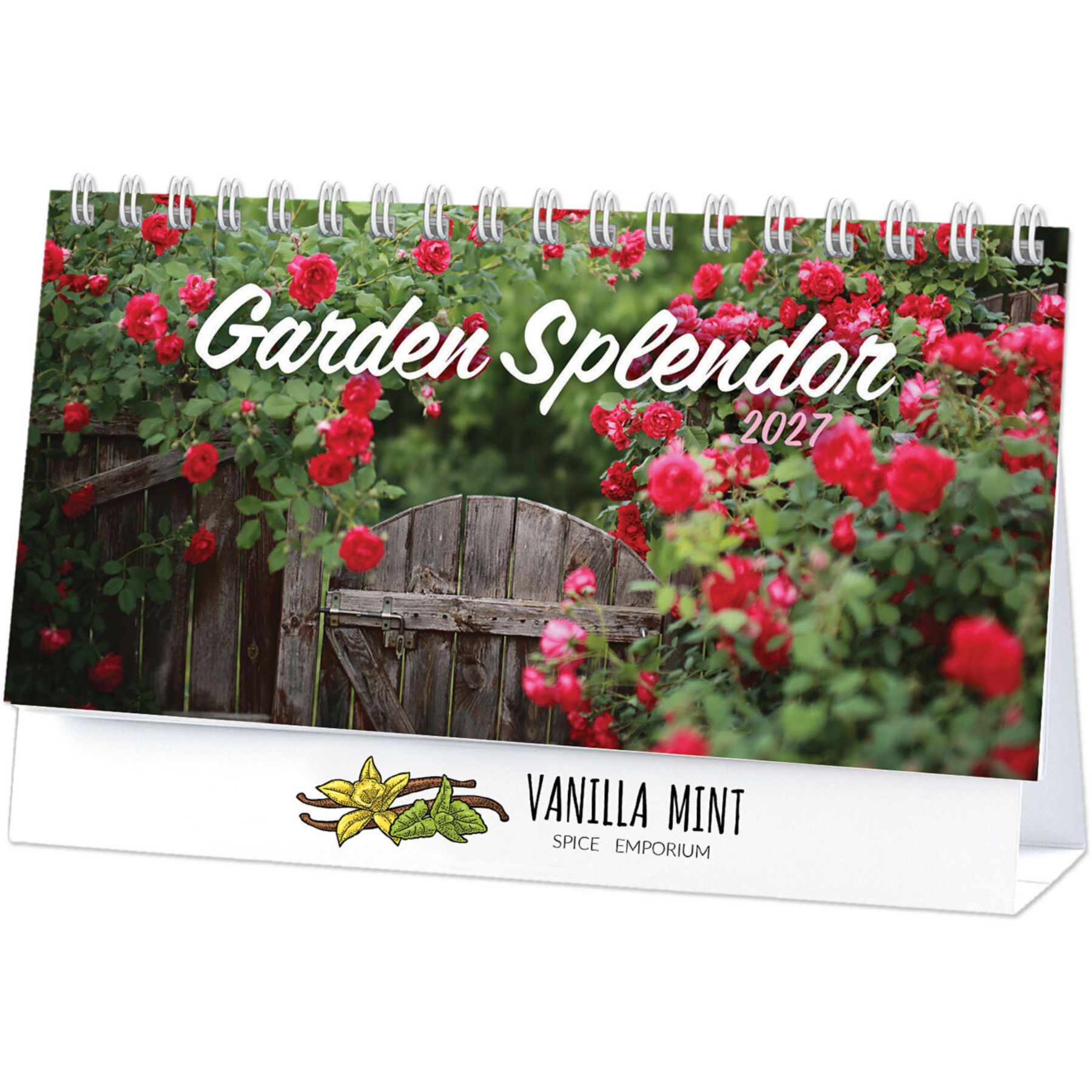 Picture of Full Color Garden Splendor Desk Calendar
