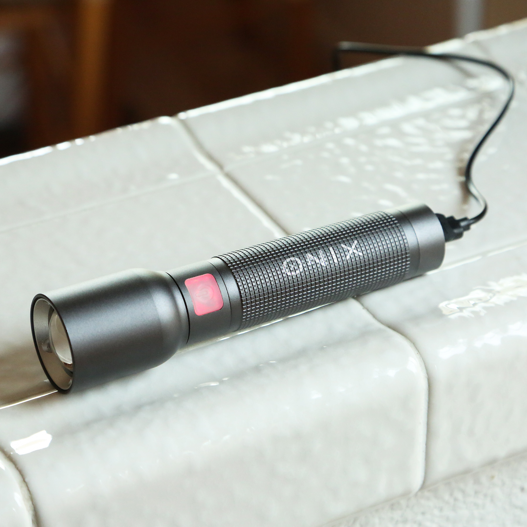 Picture of reNew Zoom Rechargeable Flashlight With Case