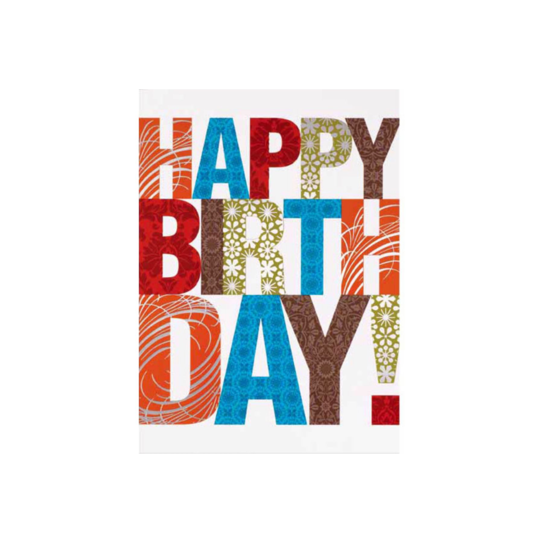 Picture of Colorful Birthday Card