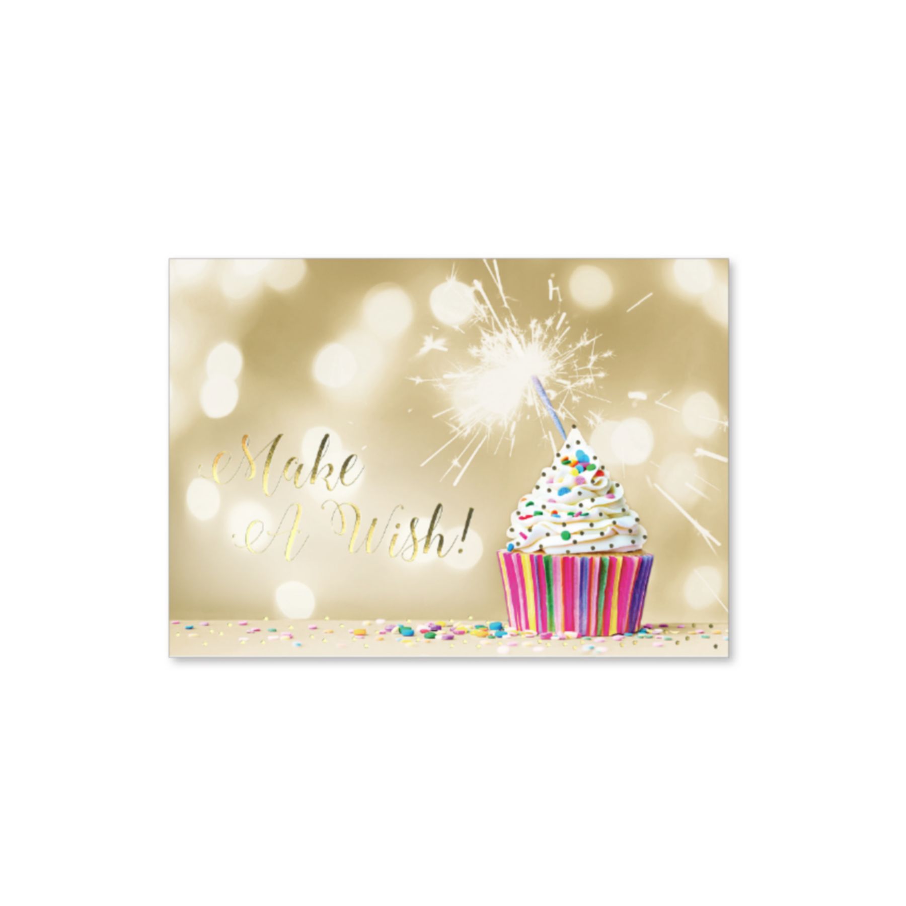 Picture of Sparkling Candle Card