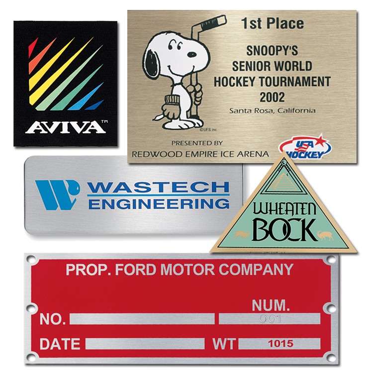 Picture of Metal Plates & Signage: 20-25 sq. in.