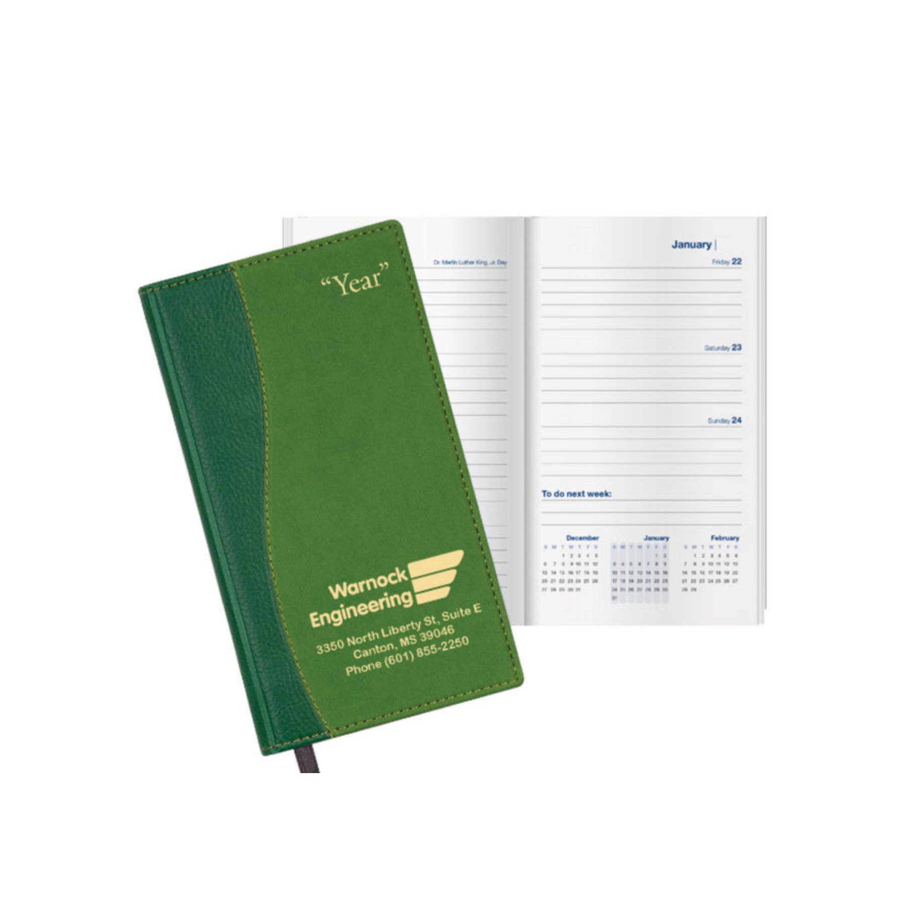 Picture of Cabernet Work Weekly Pocket Calendar