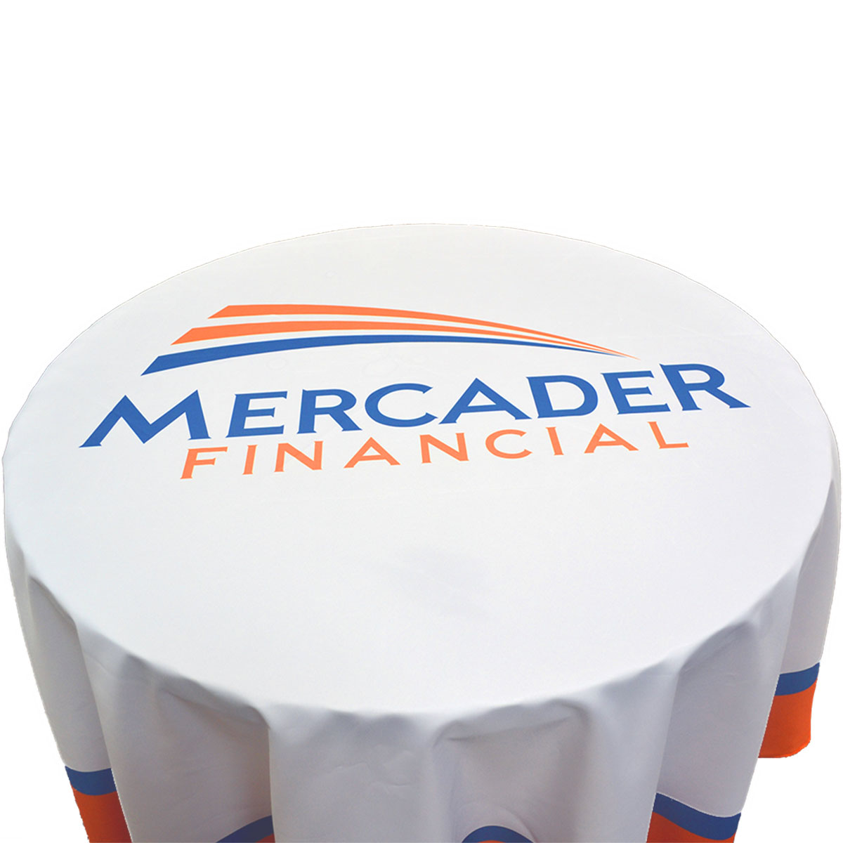 Picture of Full Color Round Custom Table Covers for 3' Diameter Tables