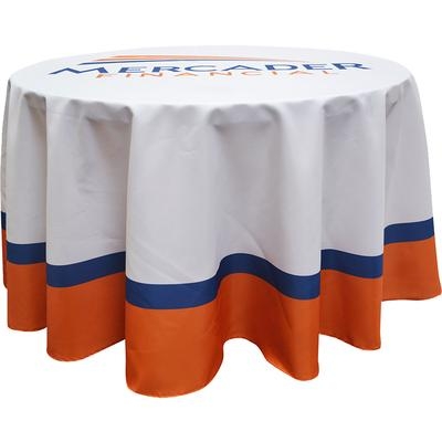 Picture of Full Color Round Custom Table Covers for 3' Diameter Tables