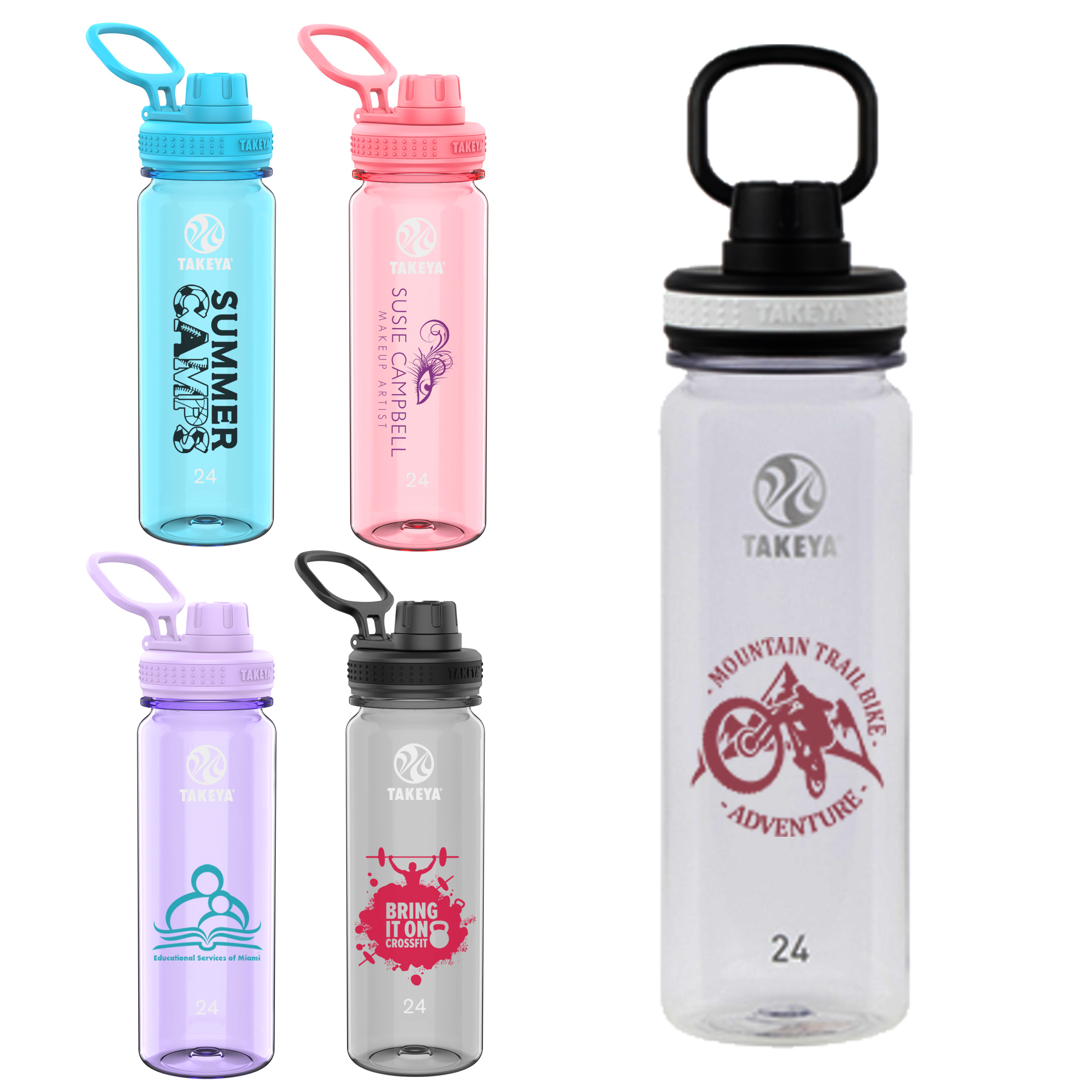 Picture of Takeya® 24 Oz. Tritan™ Bottle w/Spout Lid
