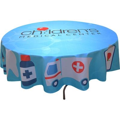 Picture of Full Color Round Table Covers for 5' Diameter Tables