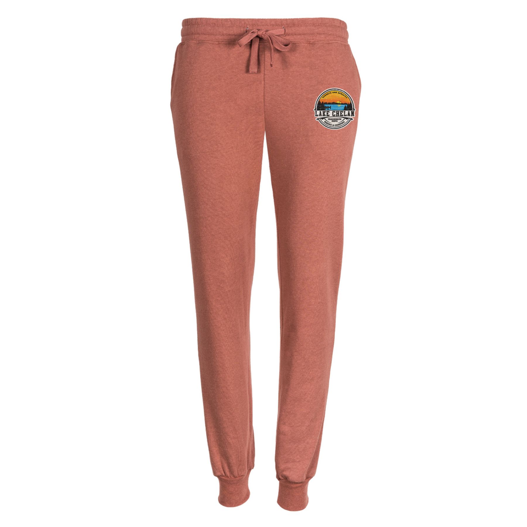 Picture of Women's Soft Fitted Sweatpants - Embroidery