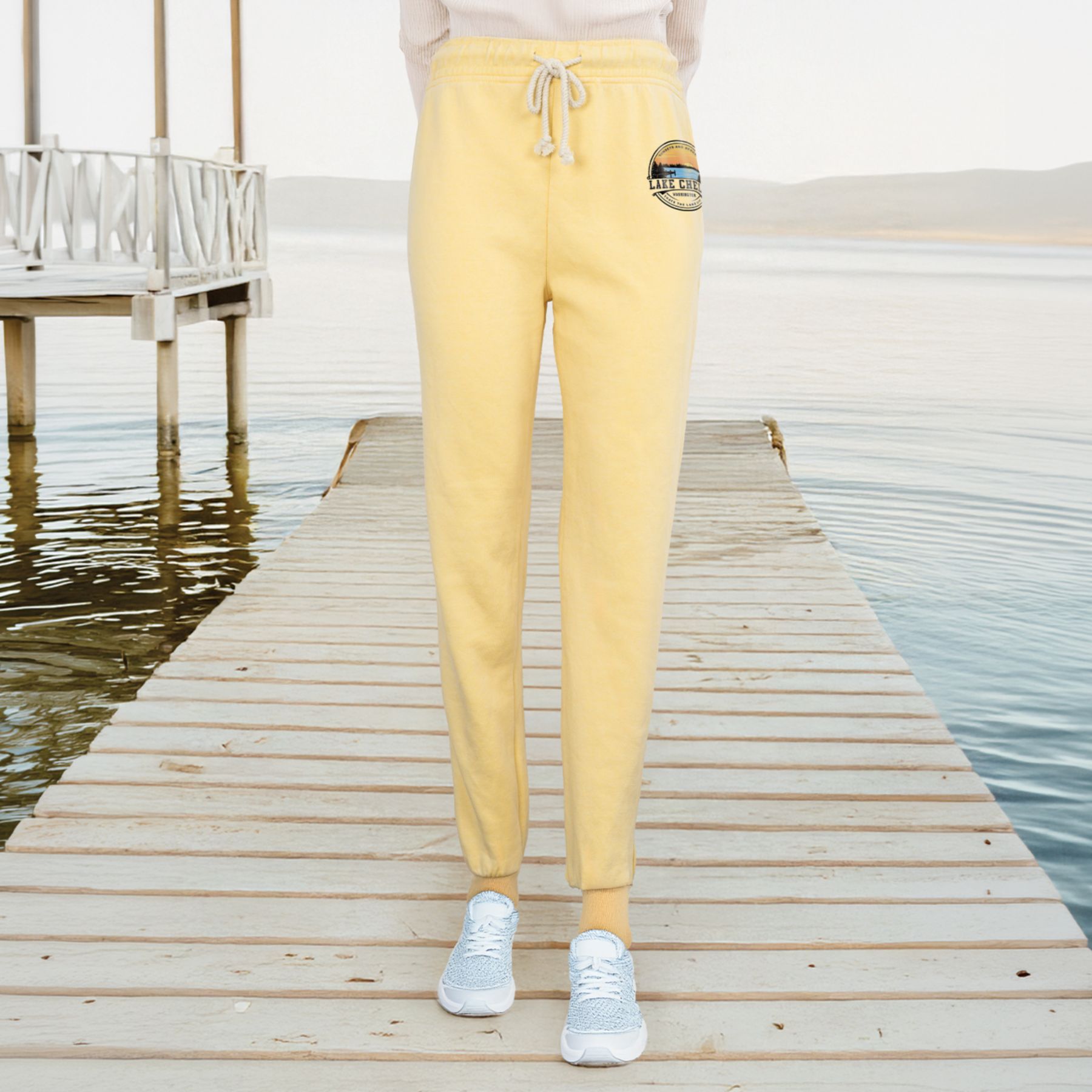 Picture of Women's Soft Fitted Sweatpants - Full Color