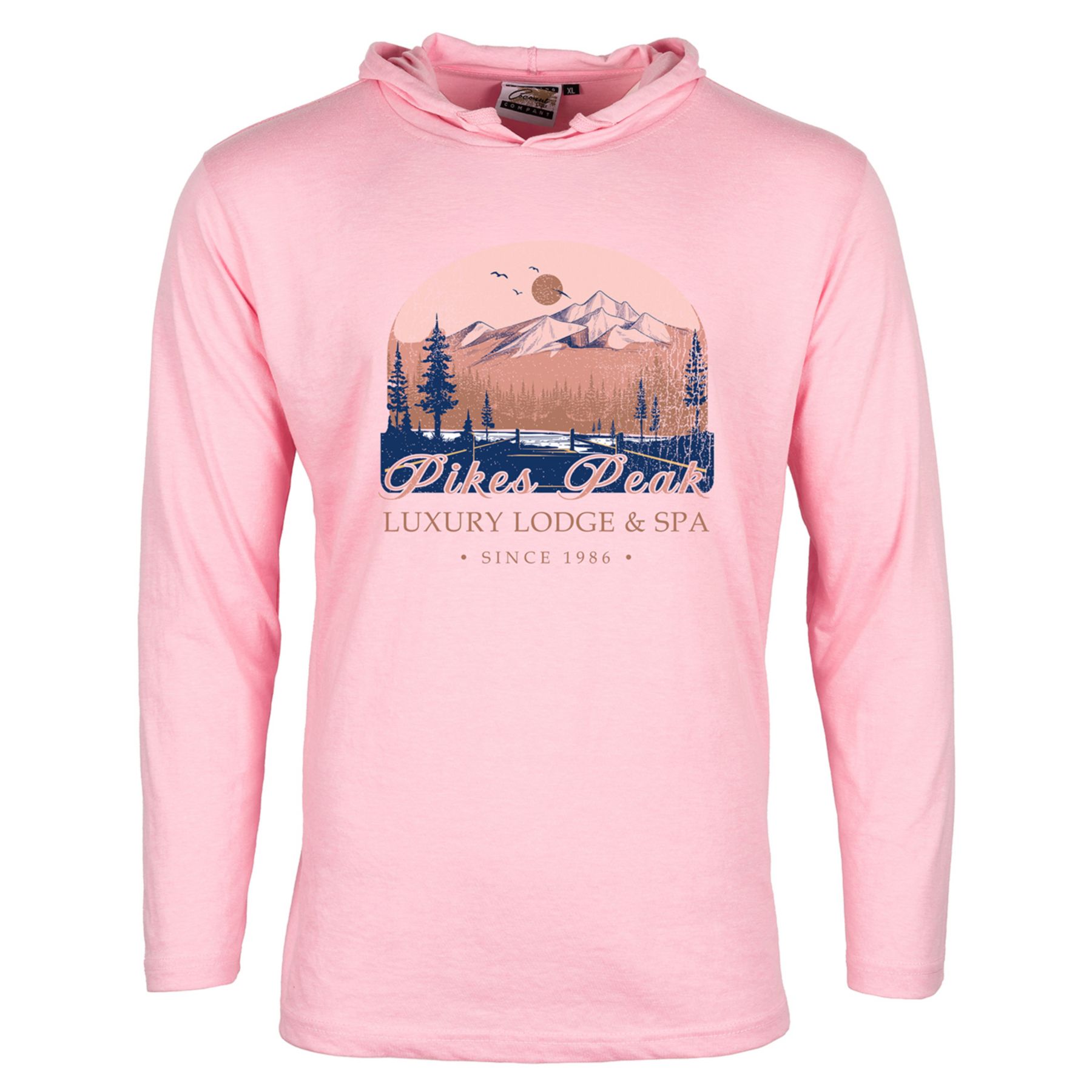 Picture of Adult Jersey Long Sleeve Hoodie - Full Color