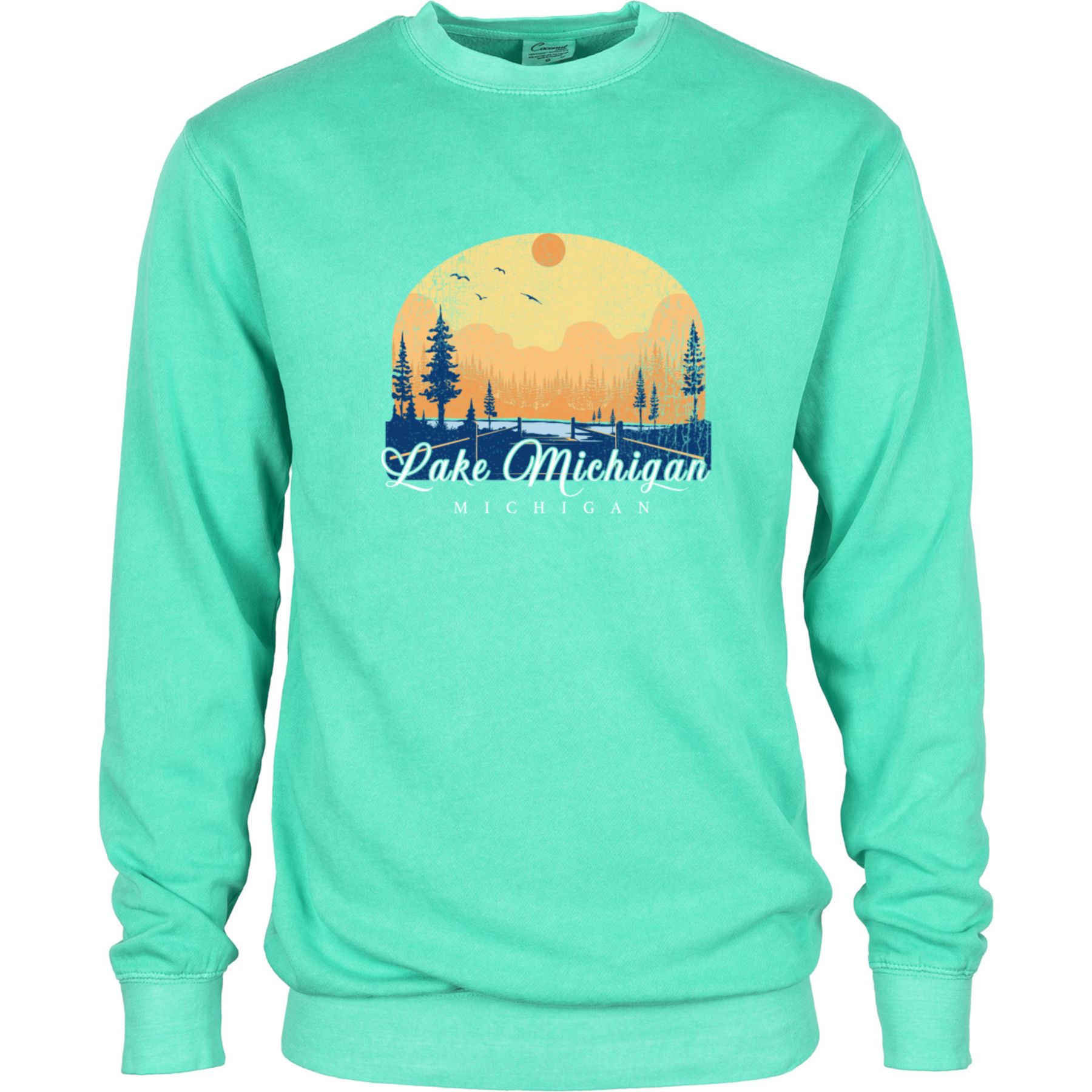 Picture of Garment Dye Cewneck - Full Color