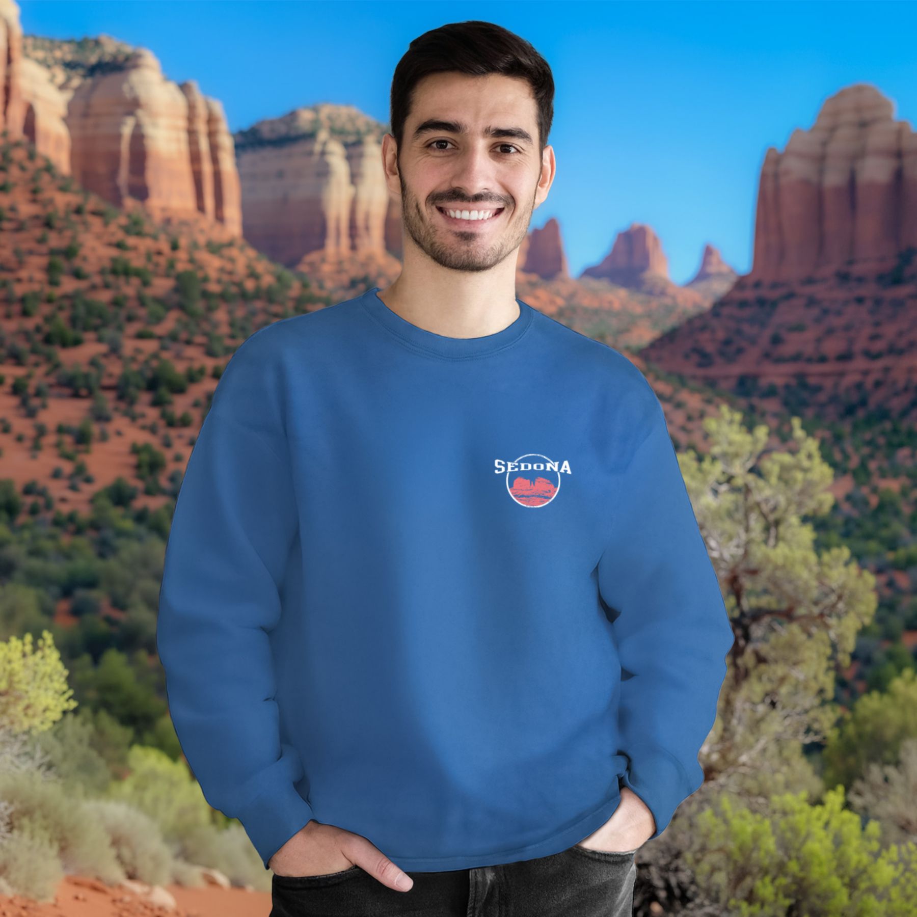 Picture of Garment Dye Unisex Long Sleeve - Full Color