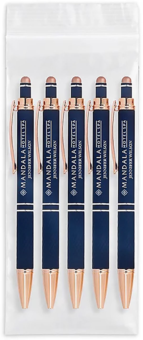 Picture of POD 5 Pk Crossgate Stylus Rose Gold