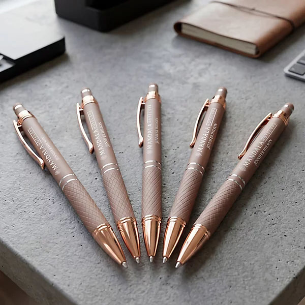 Picture of POD 5 Pk Crossgate Stylus Rose Gold
