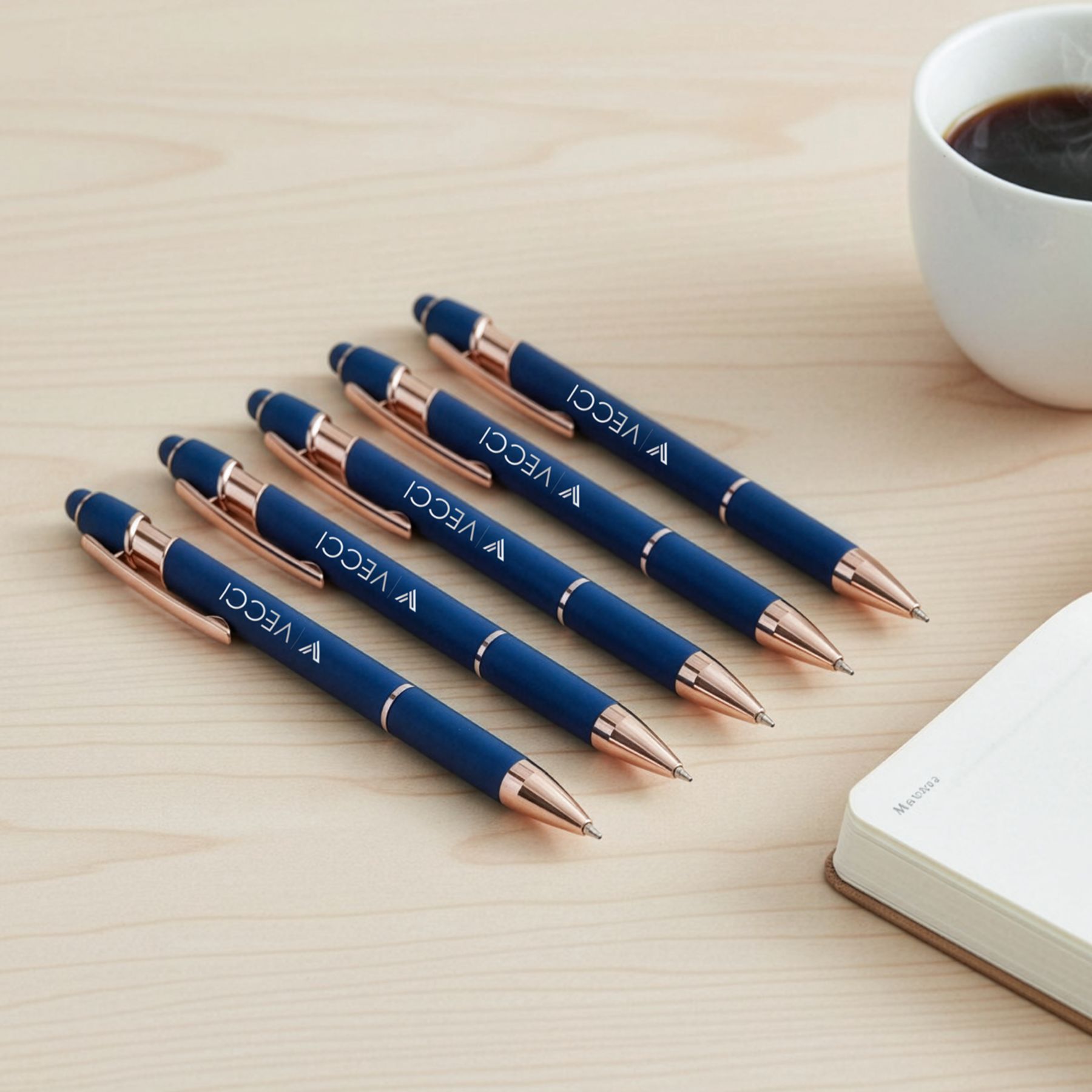 Picture of 5 Pk Ultima Rose Gold Accent Stylus