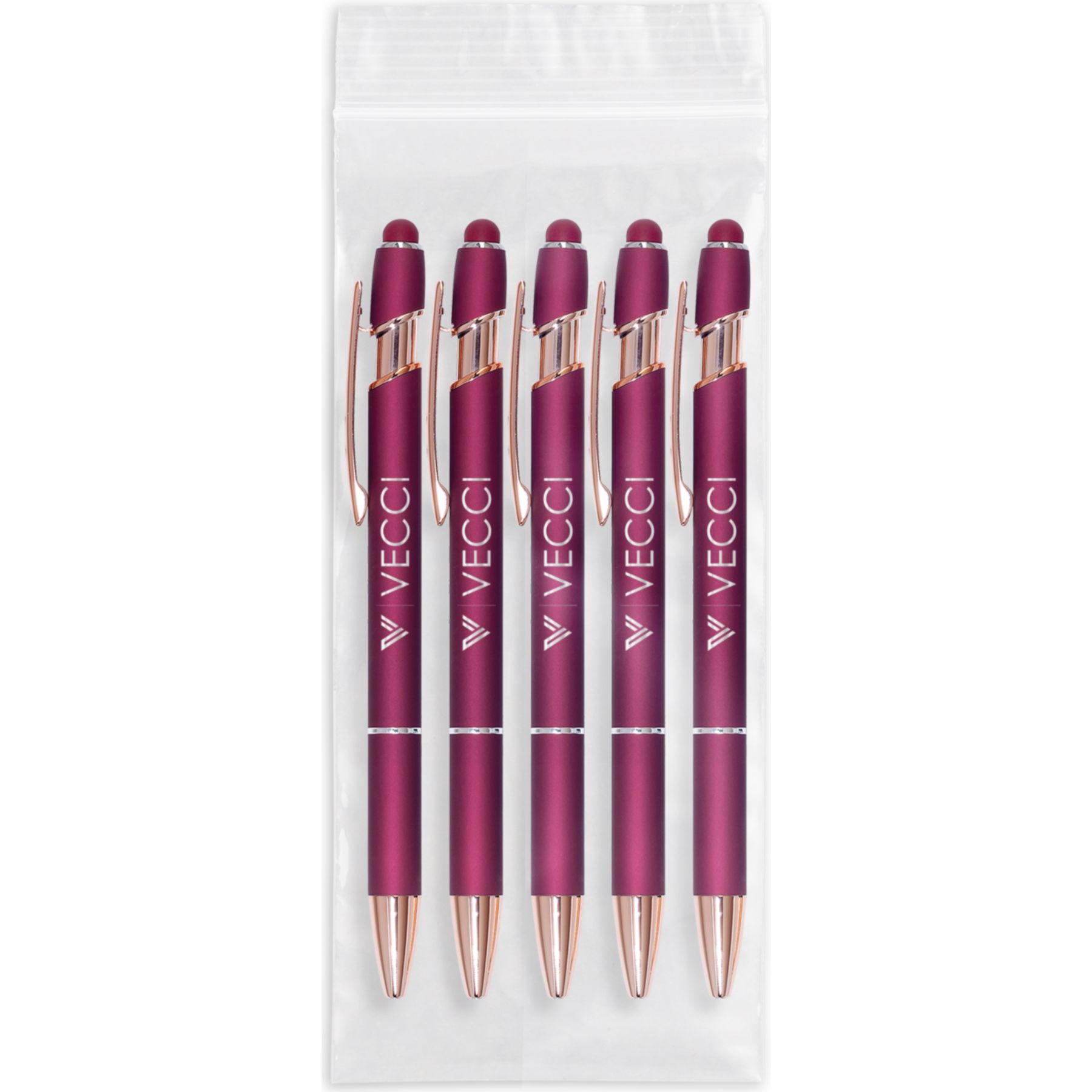 Picture of 5 Pk Ultima Rose Gold Accent Stylus