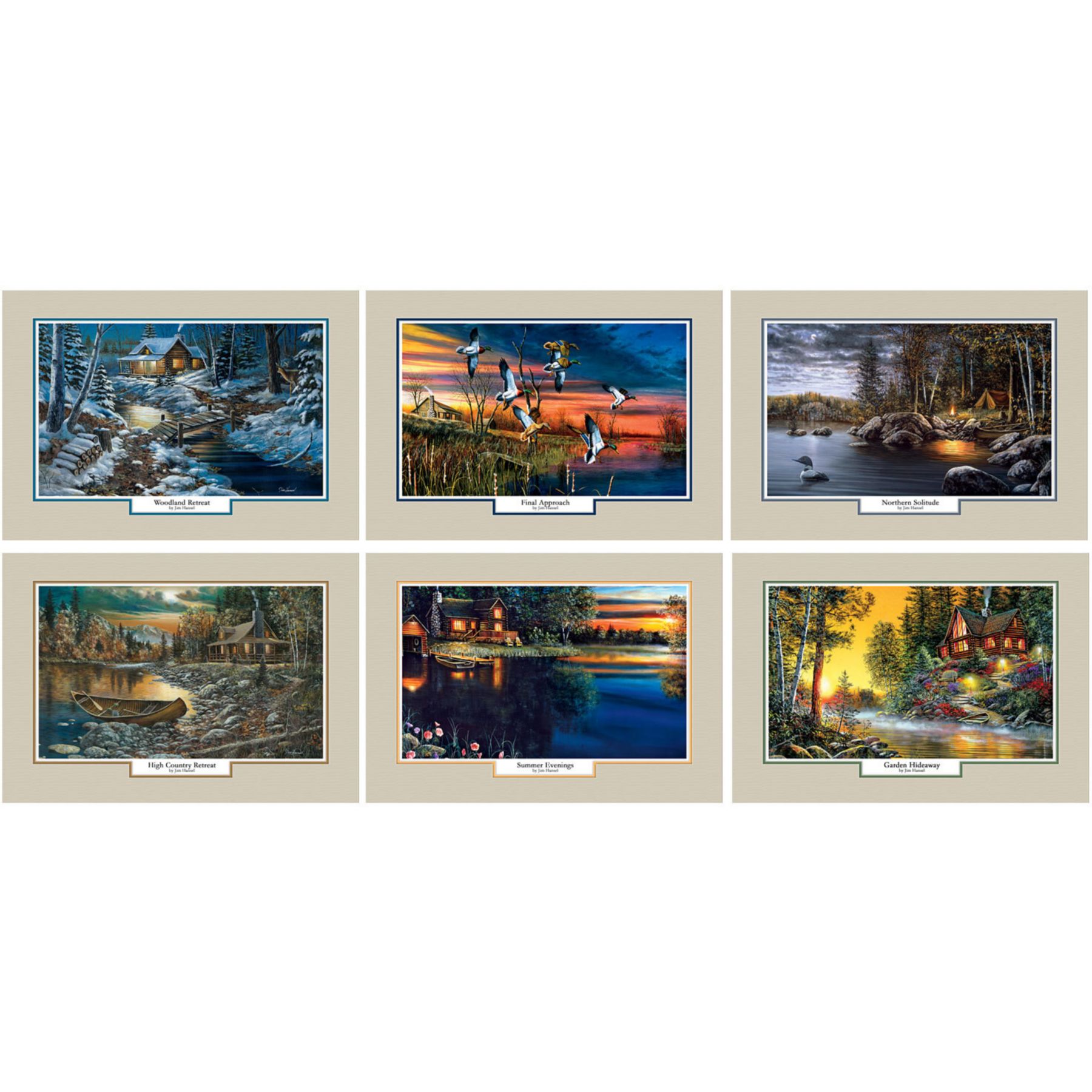 Picture of Woodland Retreat Spiral Wall Calendar Foil Imprint