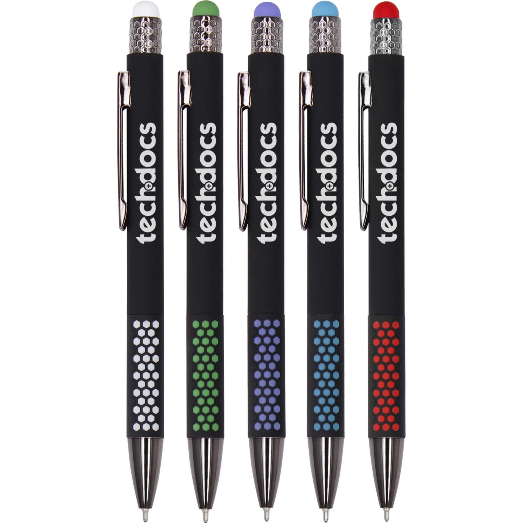 Picture of Honeycomb Stylus Cello-Wrapped Pen