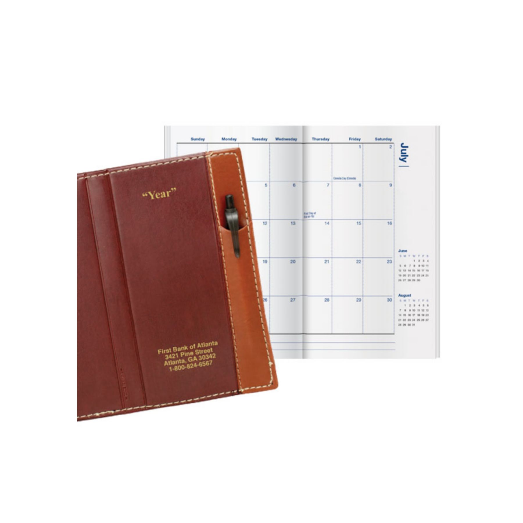 Picture of Richford Duet Classic Monthly Pocket Calendar
