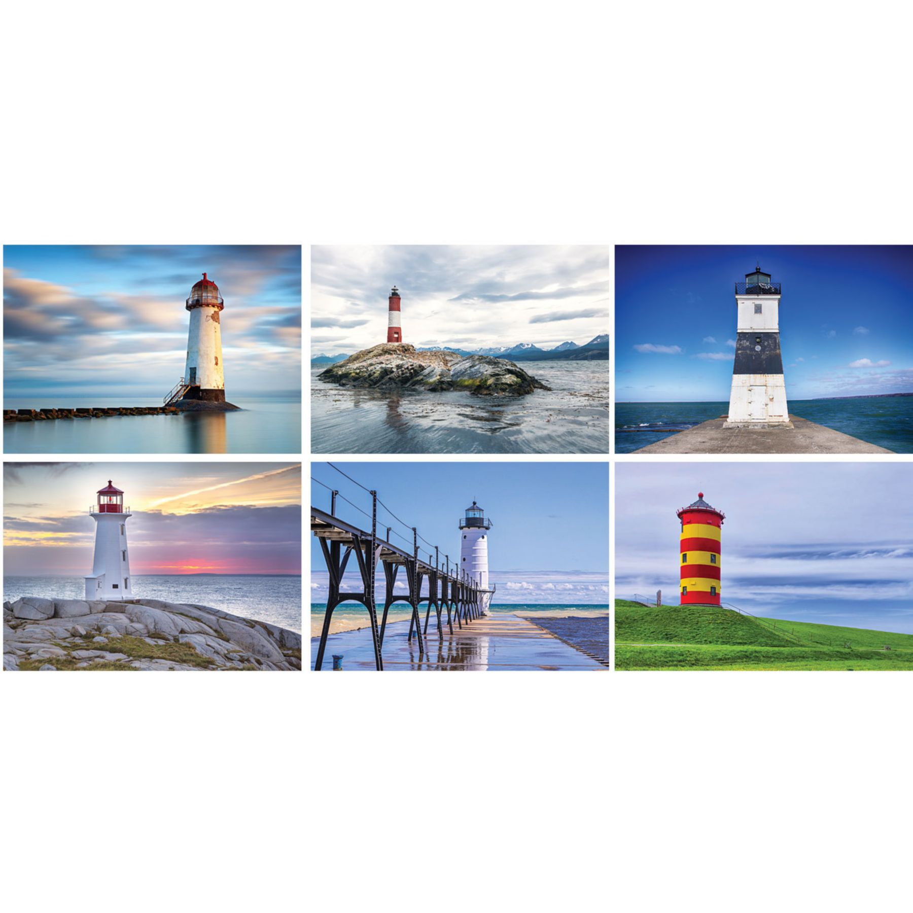 Picture of Lighthouses Wall Calendar Spiral