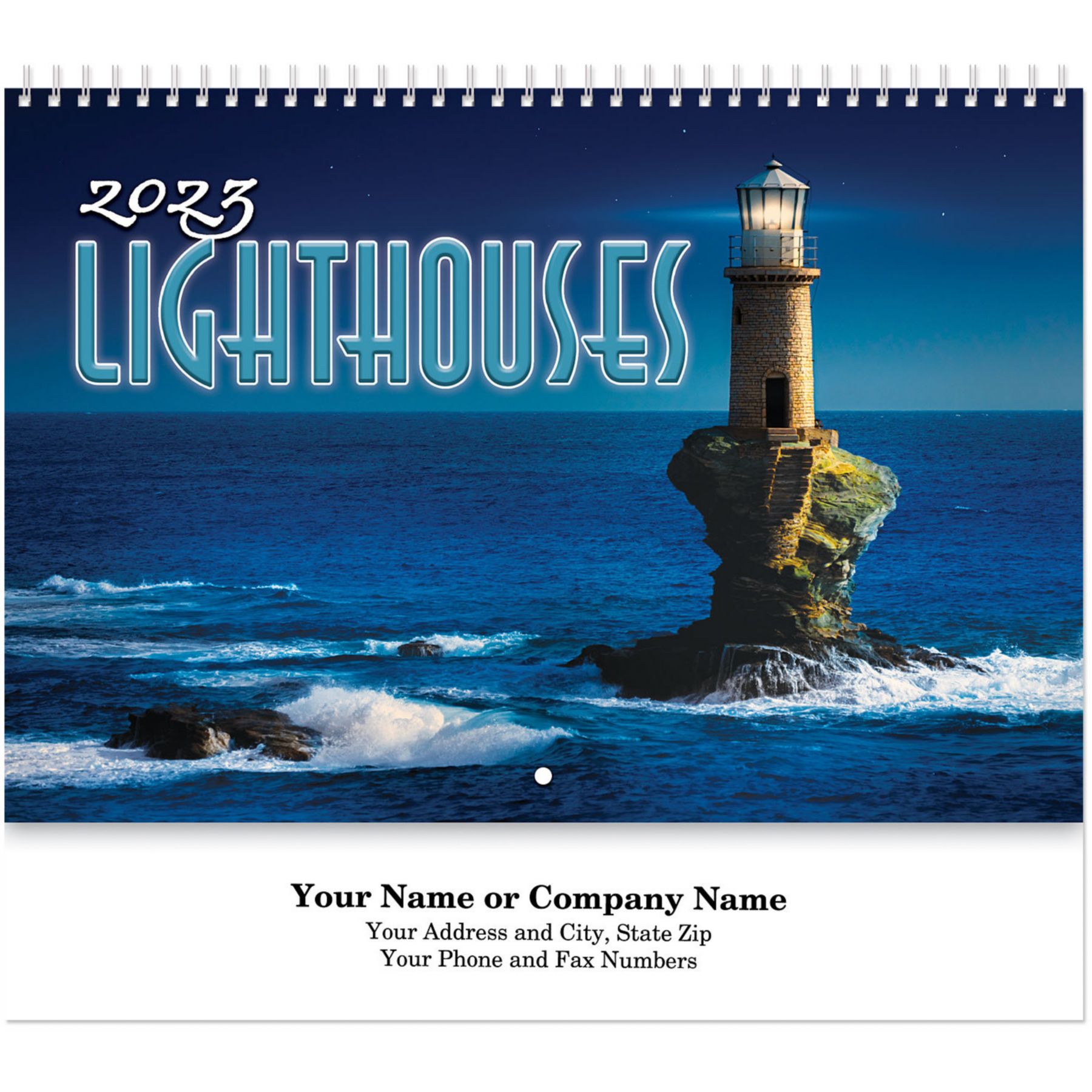Picture of Lighthouses Wall Calendar Spiral