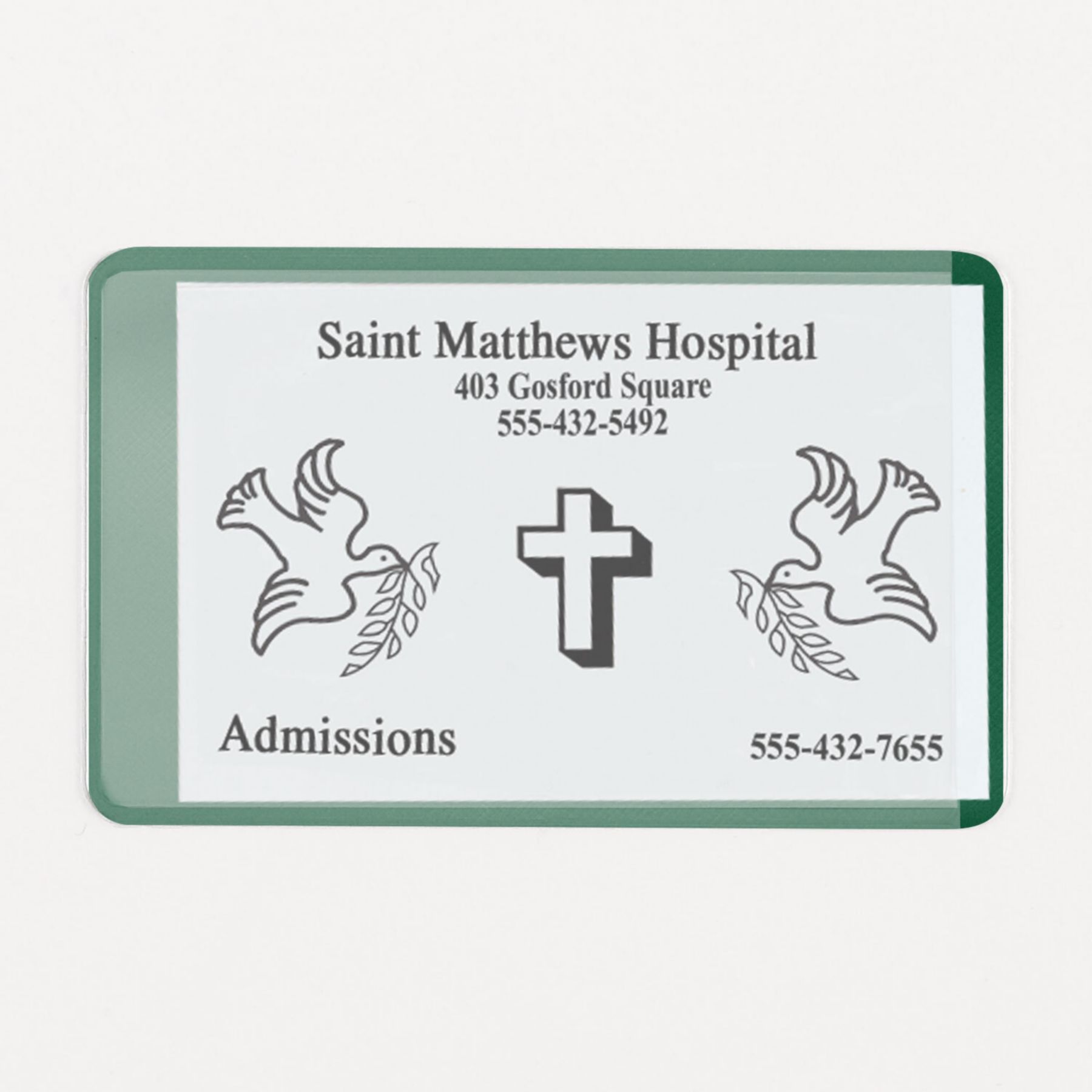 Picture of Vinyl Single Business Card Holder