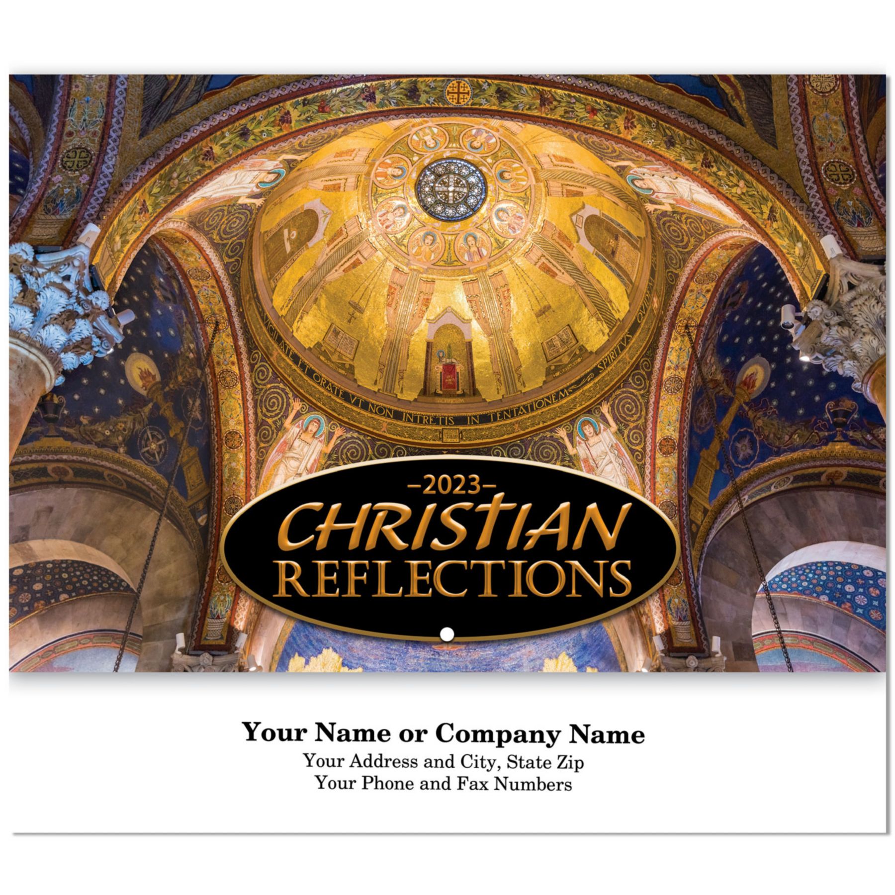 Picture of Christian Reflections Stapled Wall Calendar