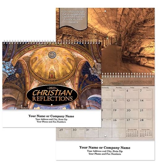 Picture of Christian Reflections Spiral Wall Calendar