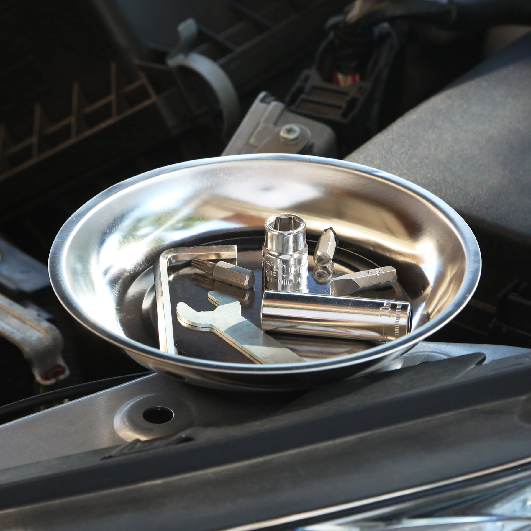 Picture of PartSaver Stainless Magnetic Bowl