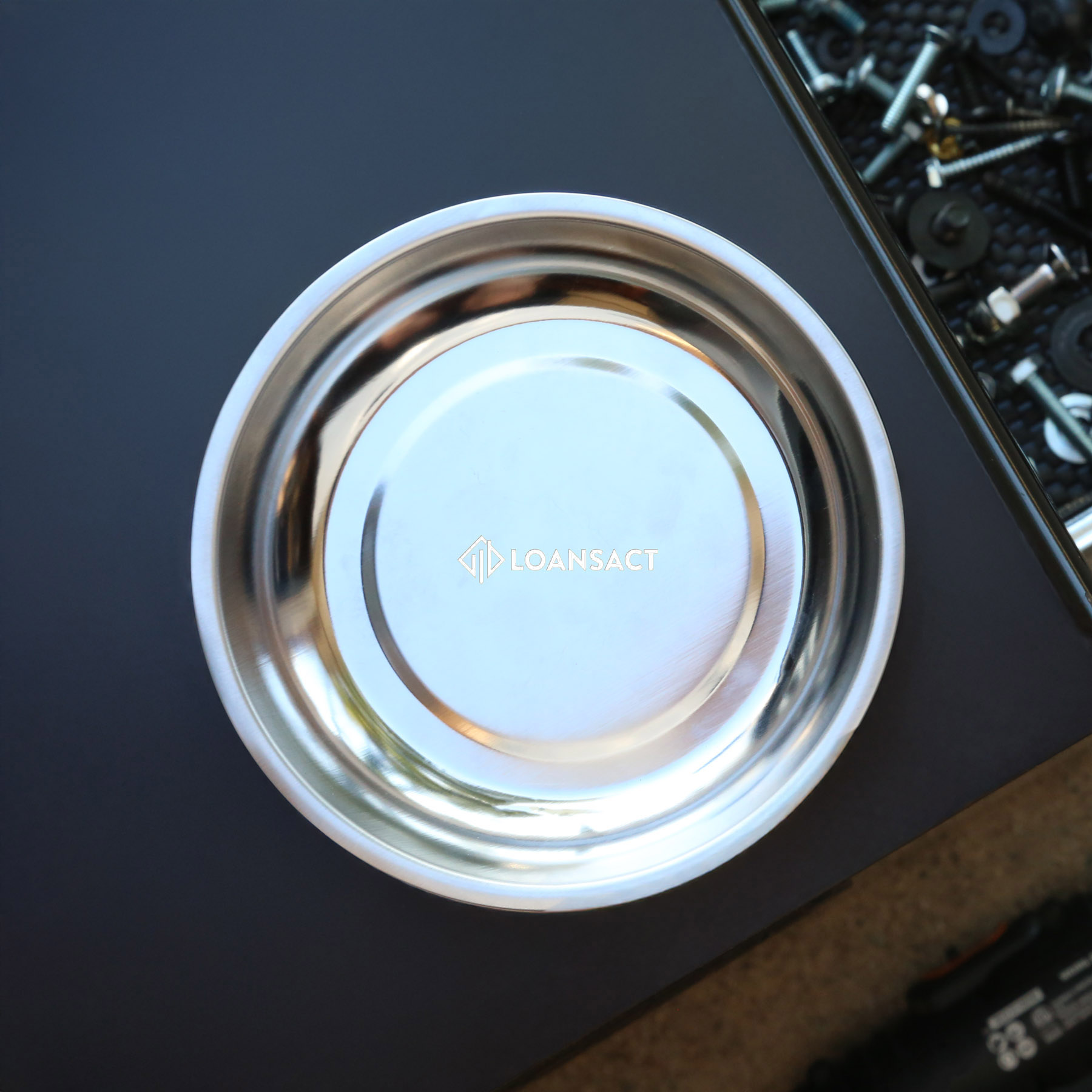 Picture of PartSaver Stainless Magnetic Bowl