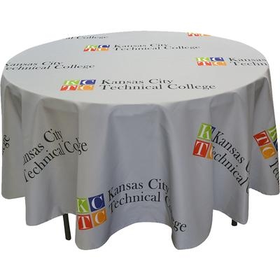 Picture of Full Color Round Table Covers for 4' Diameter Tables