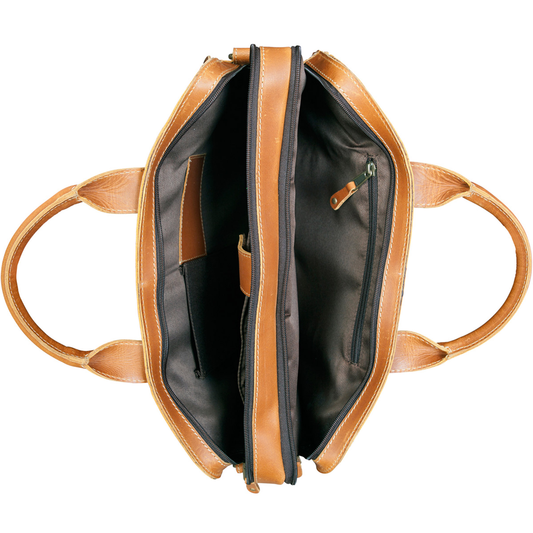 Picture of Texas Canyon Leather Briefcase
