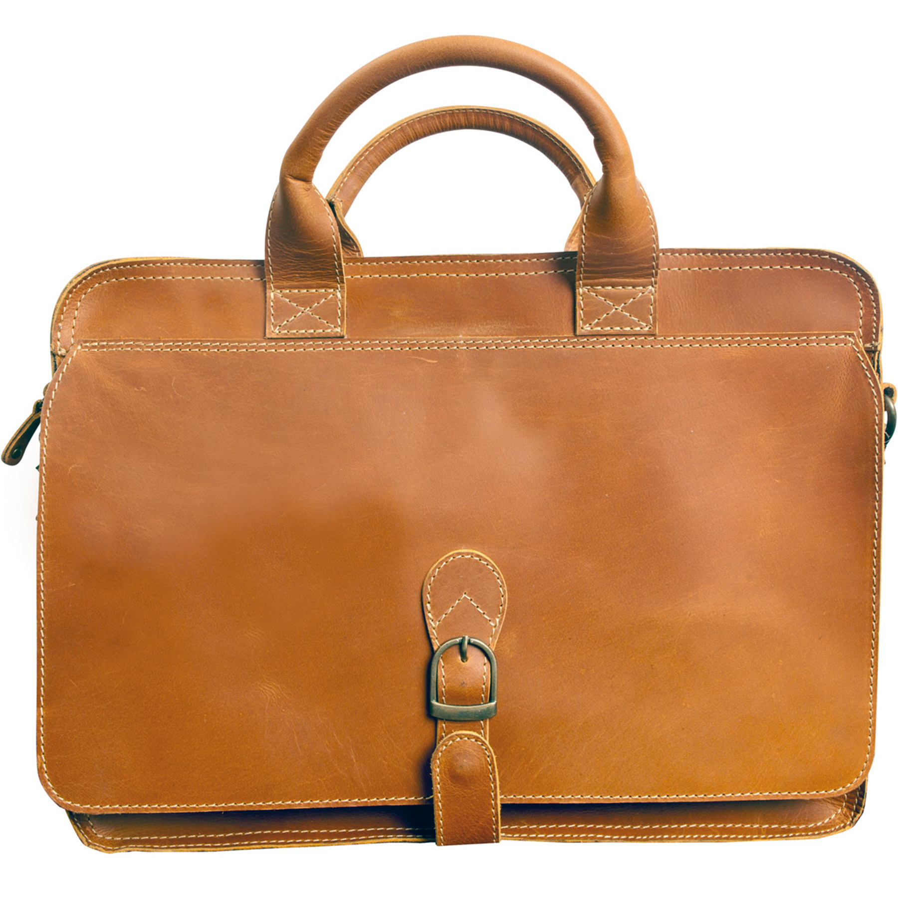 Picture of Texas Canyon Leather Briefcase