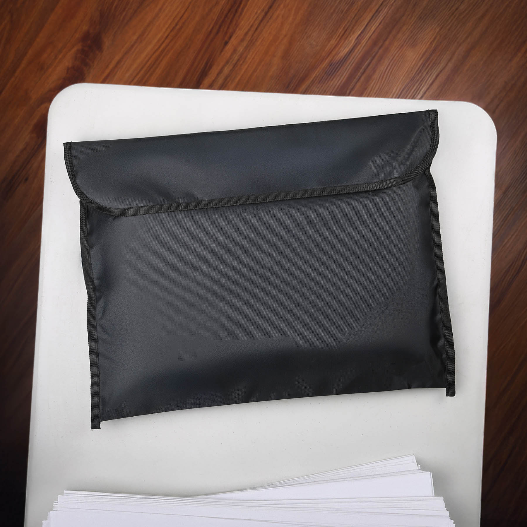 Picture of Premium Polyester, All Over Full Color Table Skirt, 3 sided, 6'