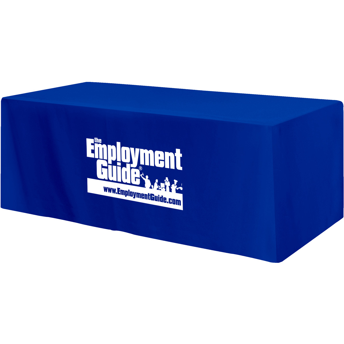 Picture of Fitted 3-sided Table Cover - fits 8' standard table