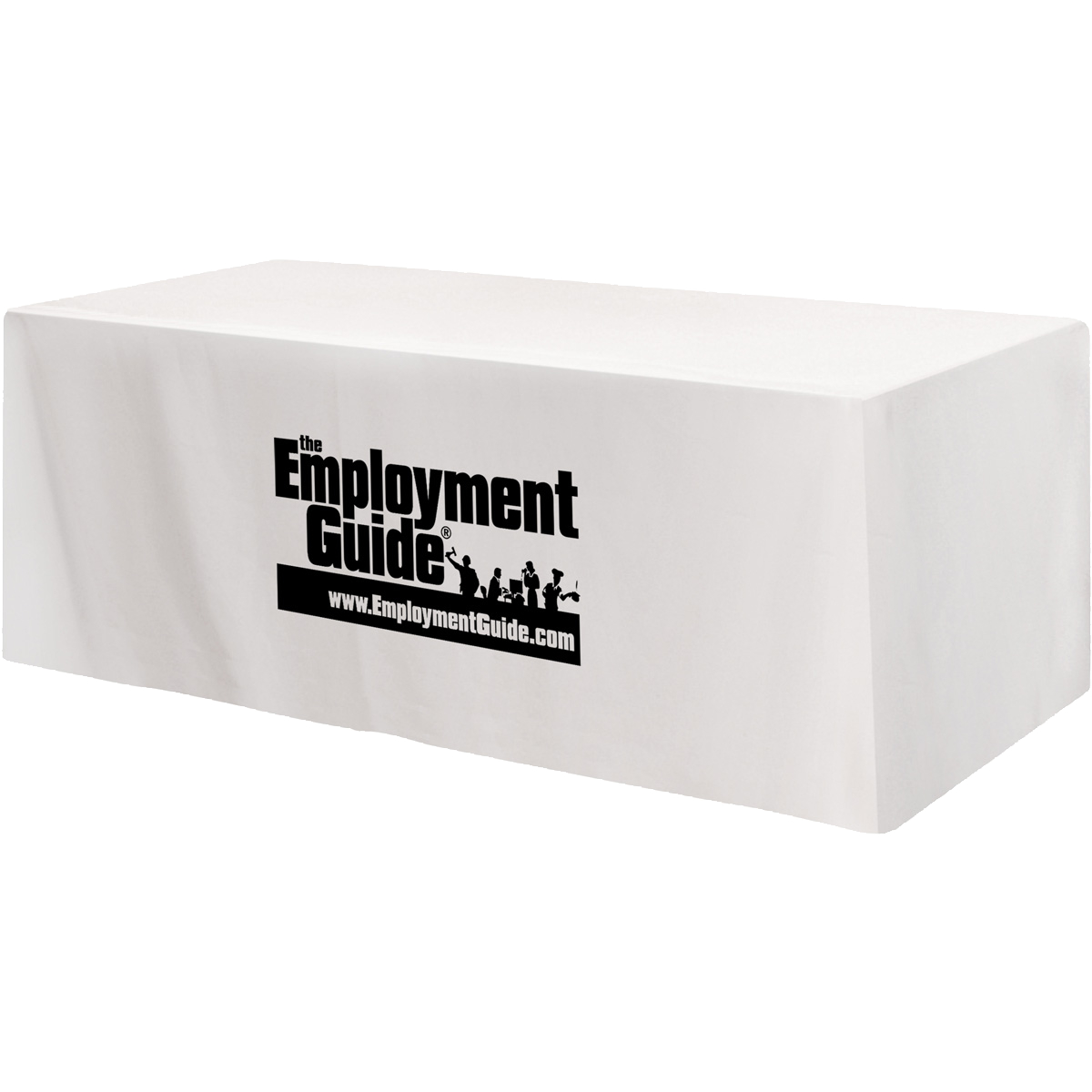Picture of Fitted 3-sided Table Cover - fits 8' standard table