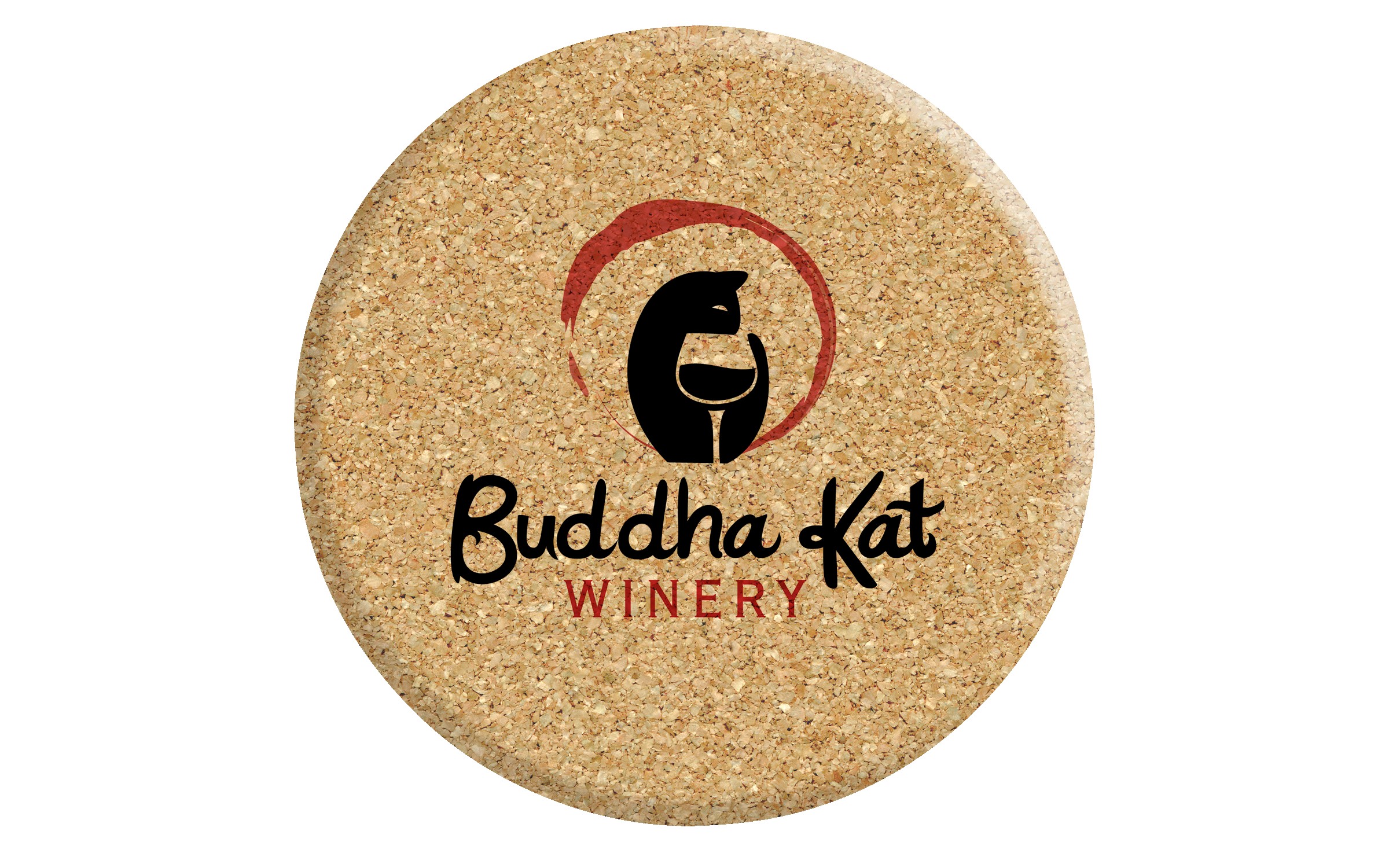Picture of 4" Econo Cork Round Coaster