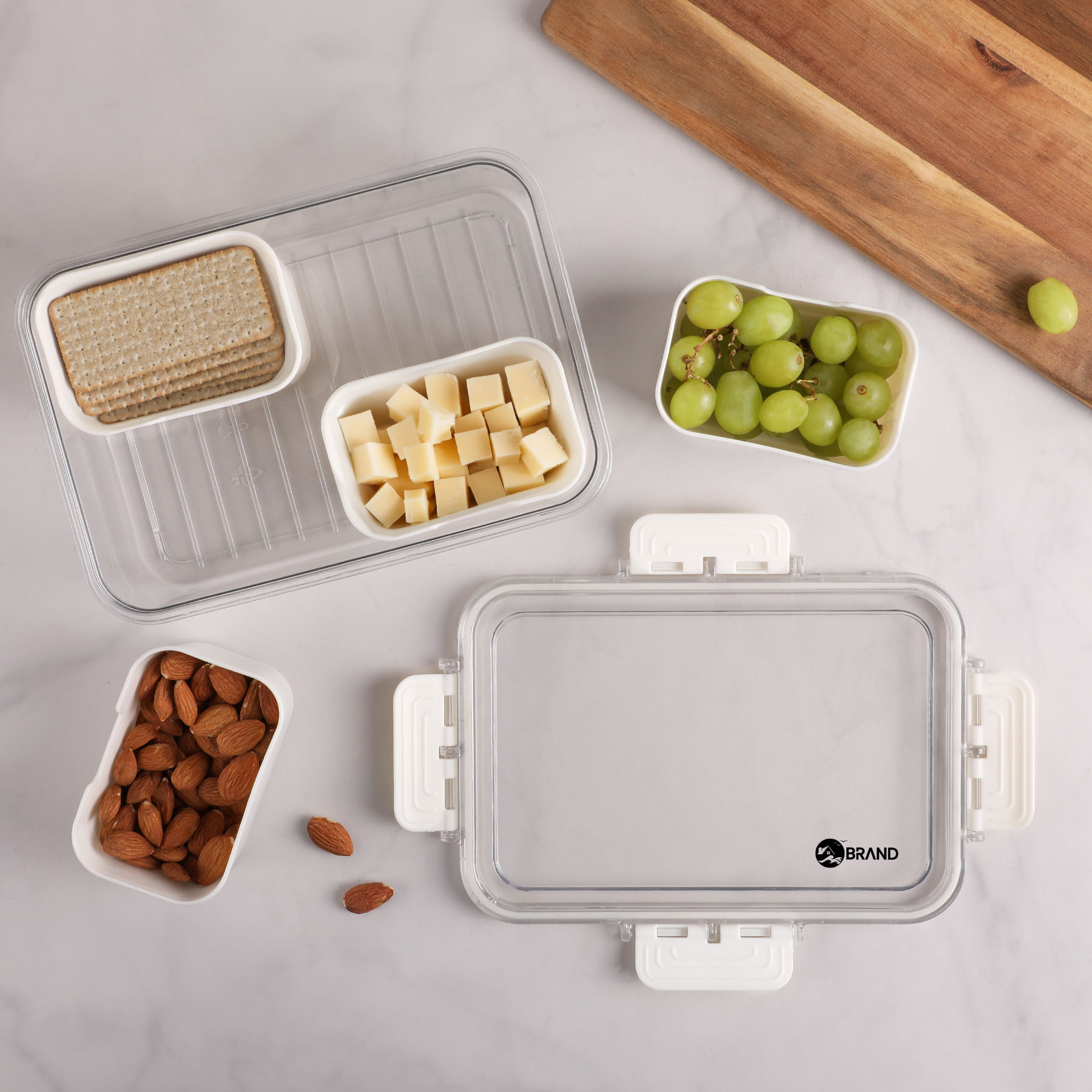 Picture of Mini Charcuterie To Go Snack Tray