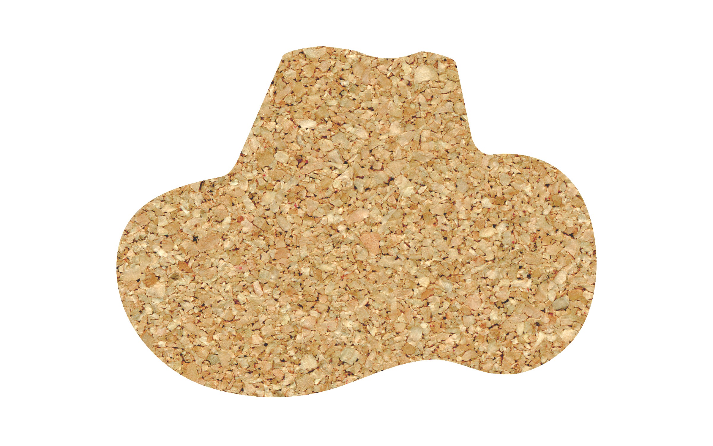 Picture of 5" Standard Cork Cowboy Hat Coaster