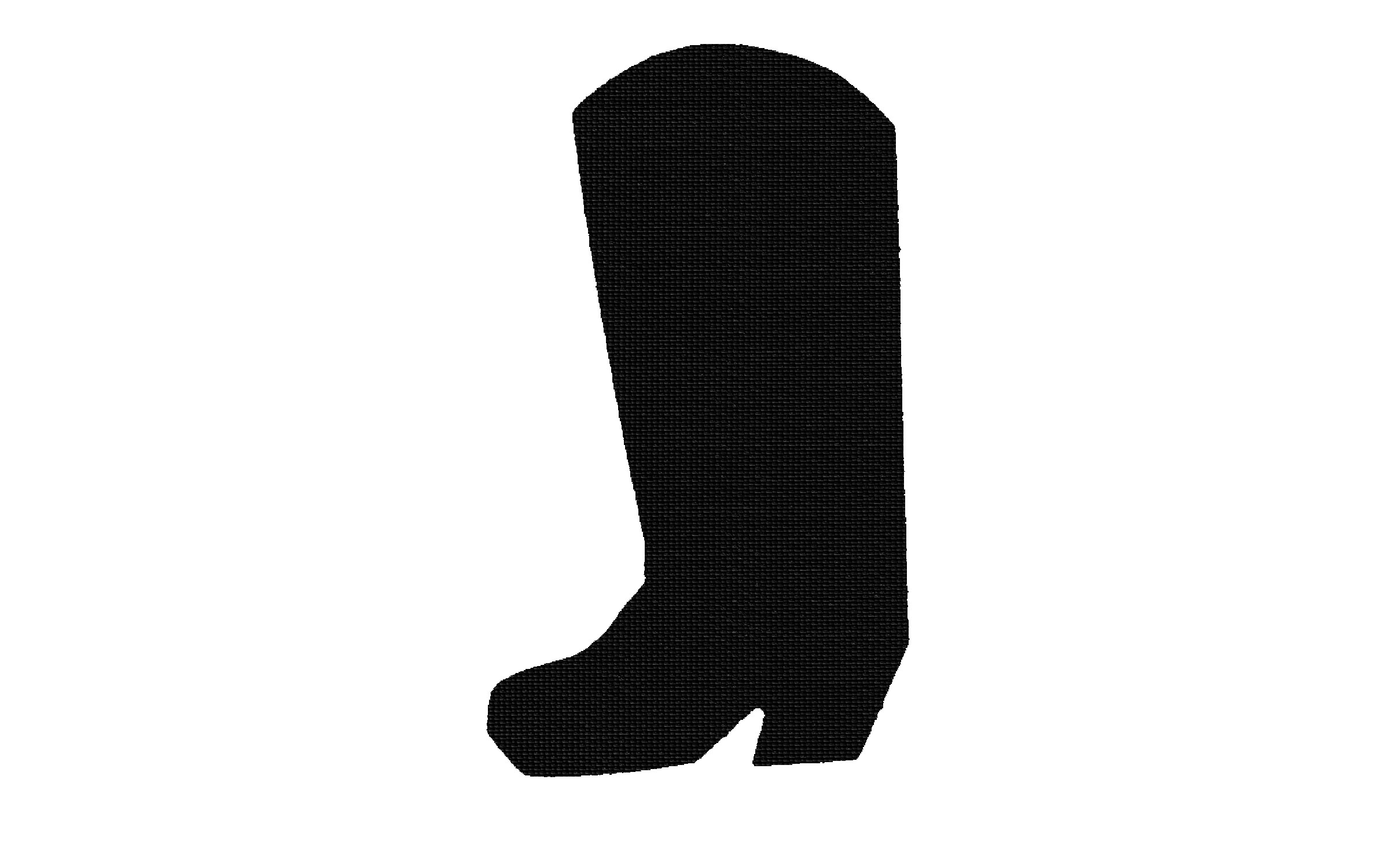 Picture of 5" Standard Vinyl Cowboy Boot Jar Opener
