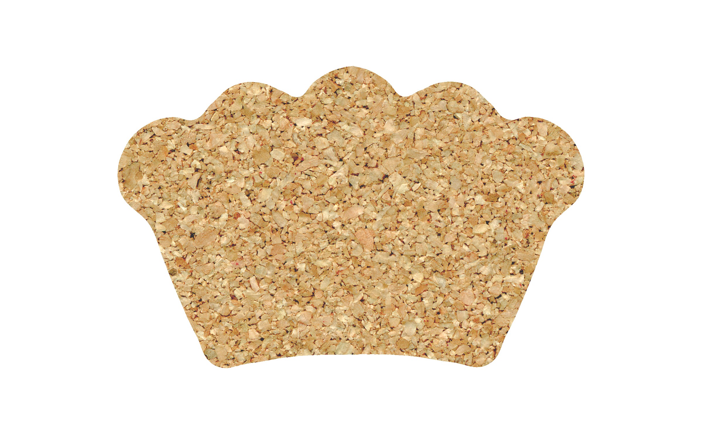 Picture of 5" Standard Cork Crown Coaster