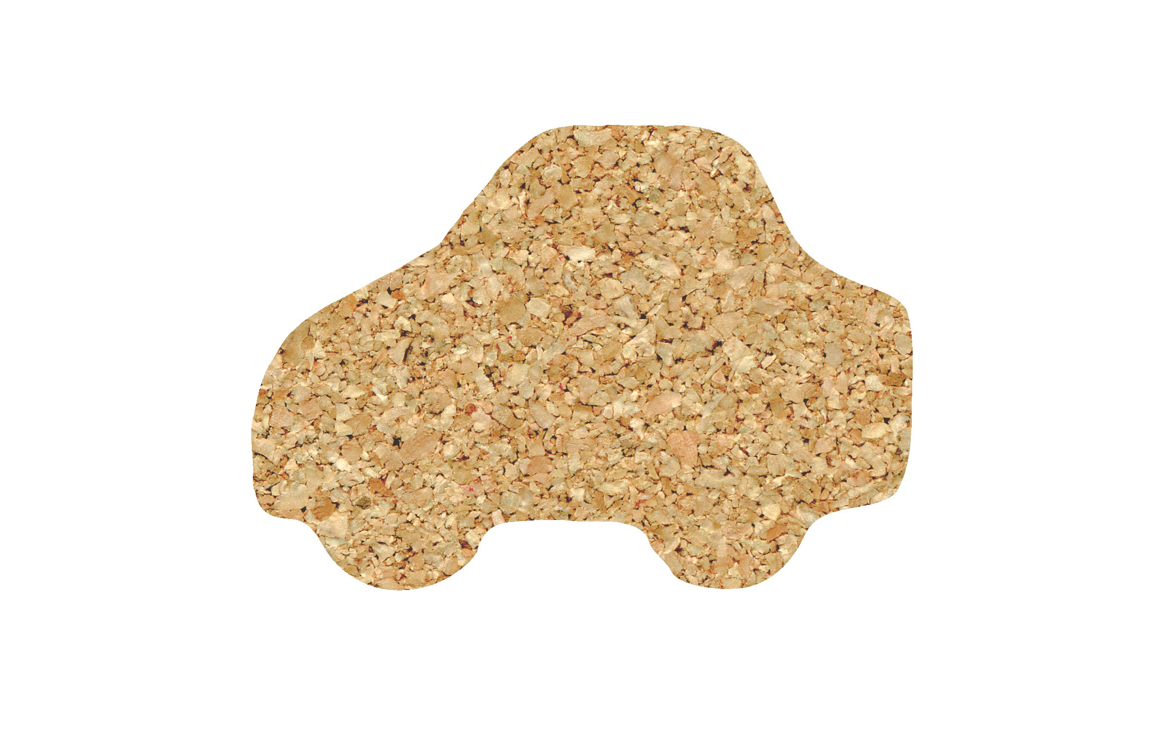 Picture of 5" Standard Cork Car Coaster