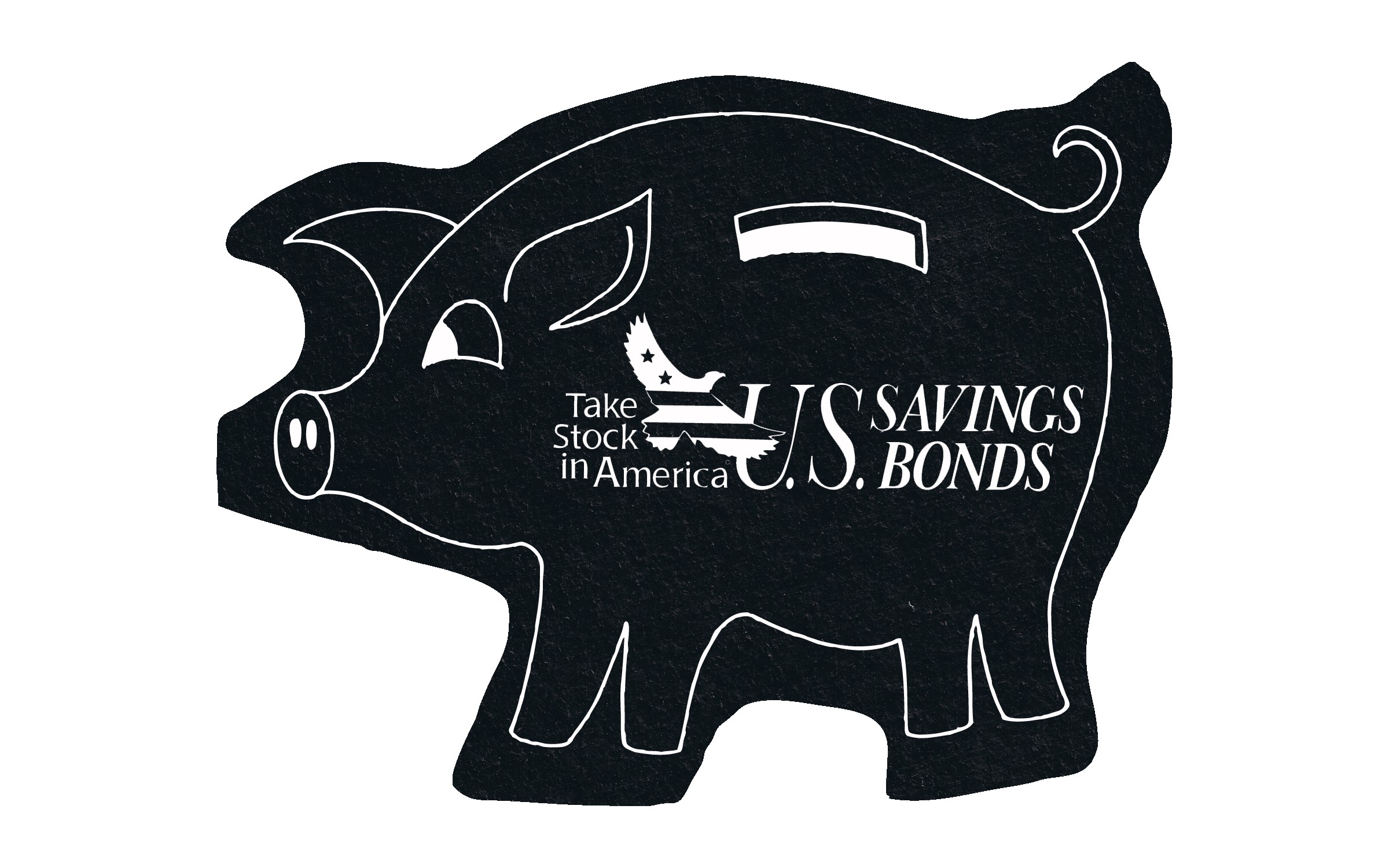 Picture of 5" Standard Recycled Rubber Piggy Bank Jar Opener